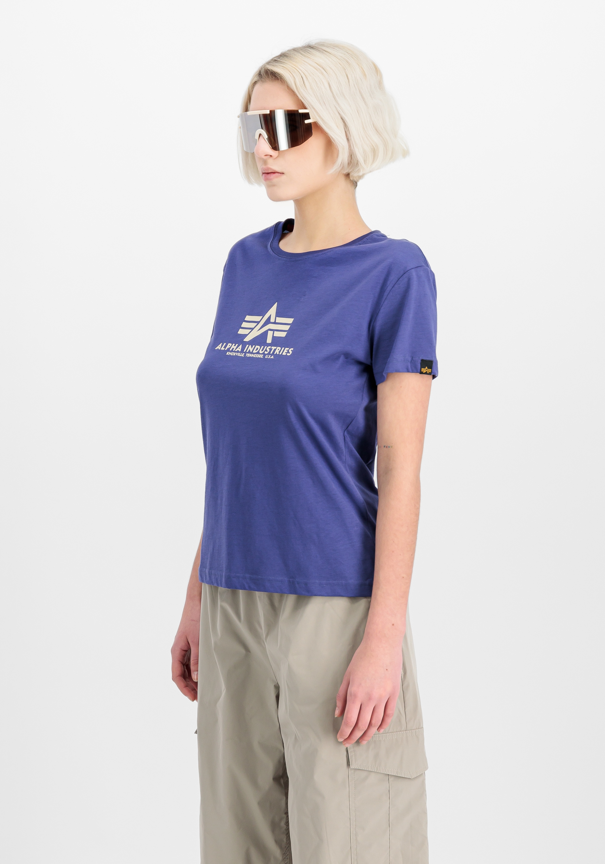 Alpha Industries T-Shirt »Alpha Industries Women - T-Shirts New Basic T-Shirt BL W«
