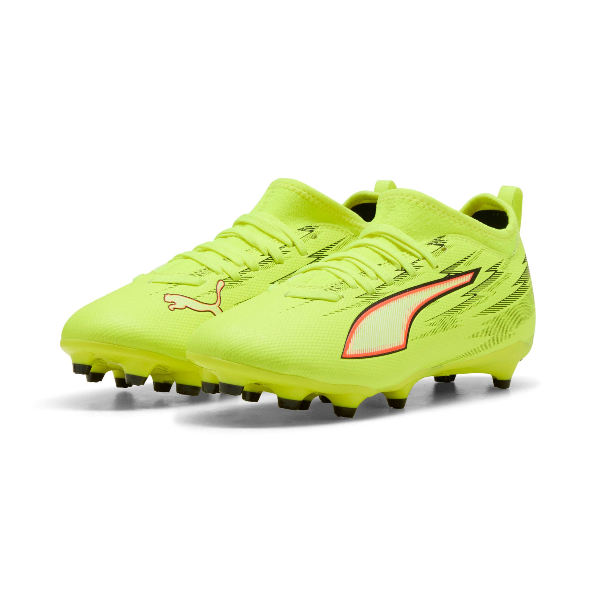 Image of PUMA Fussballschuh "ULTRA 6 MATCH FG/AG JR" mit Nockenprofil, für festen Halt, atmungsaktives Mesh-Obermaterial