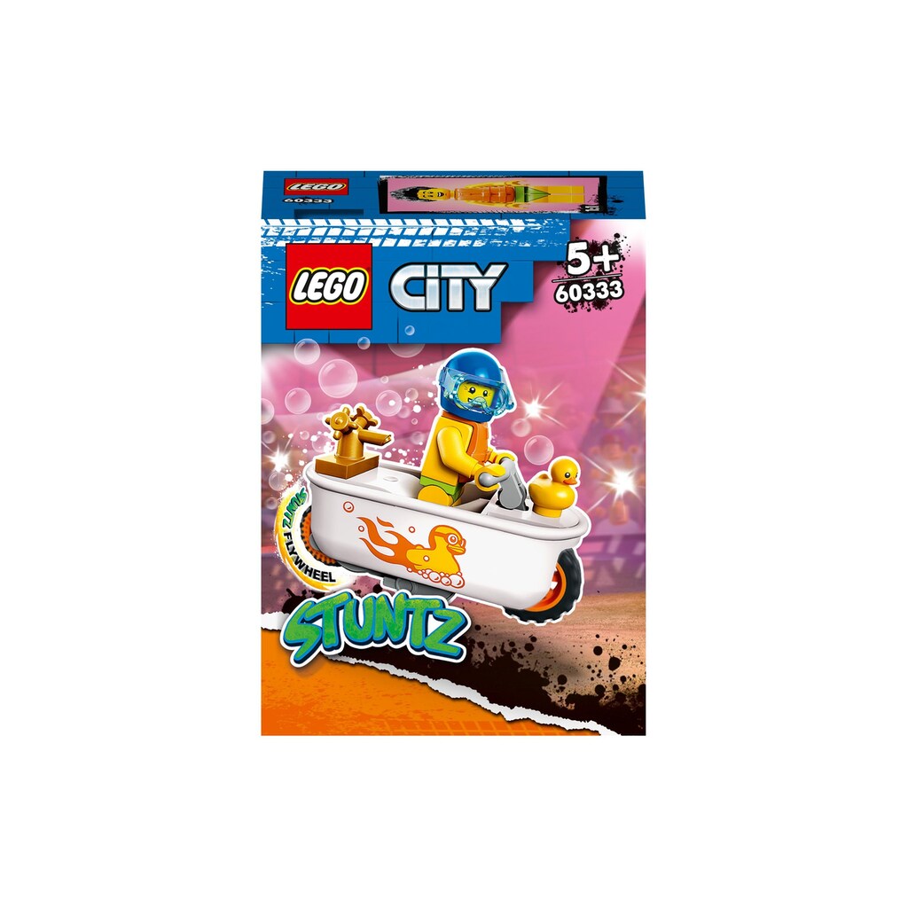 LEGO® Spielbausteine »Stuntz Badewannen-Stuntb«, (14 St.)