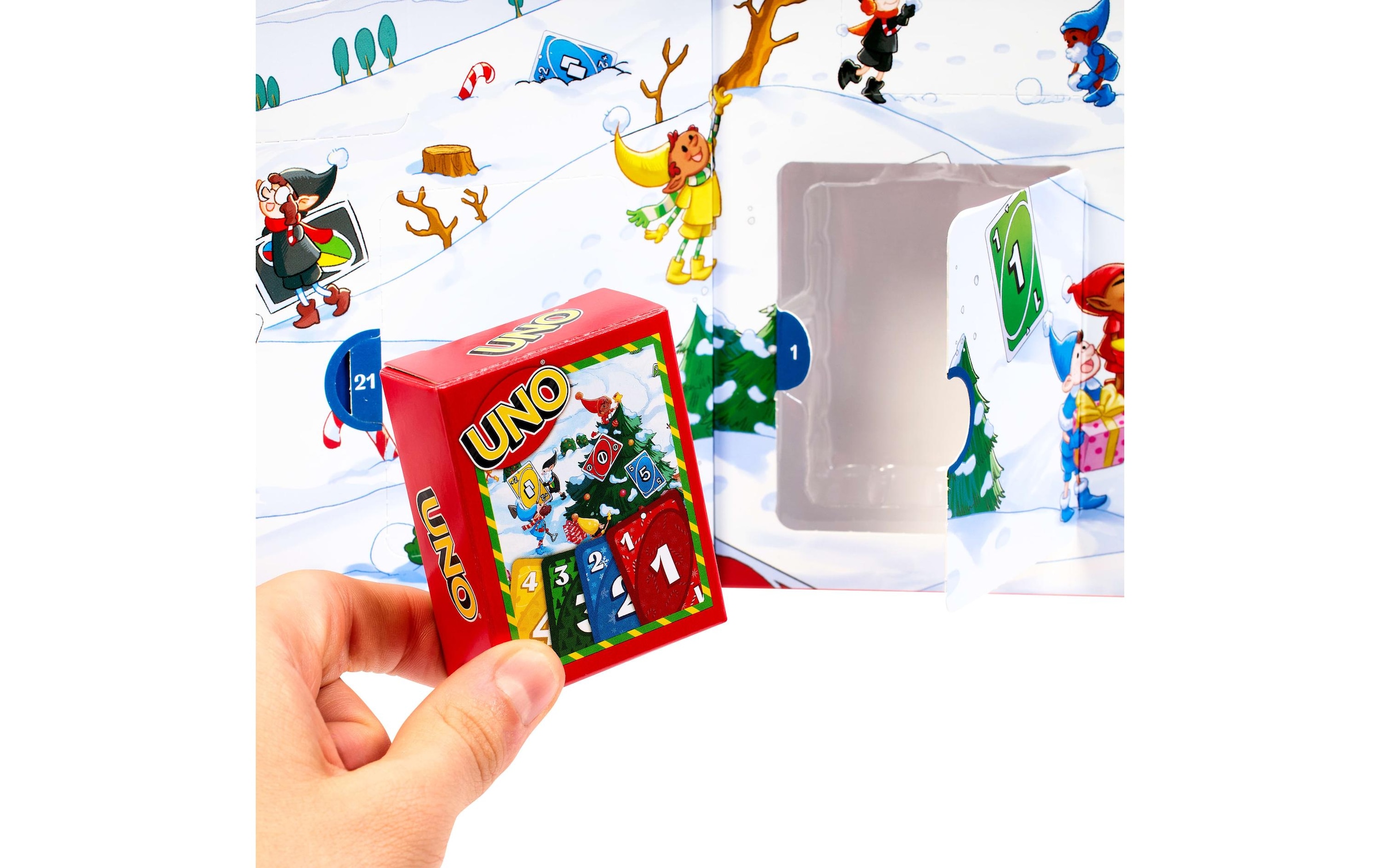 Mattel games Jouet calendrier de l'Avent »Adventskalender UNO 2026«