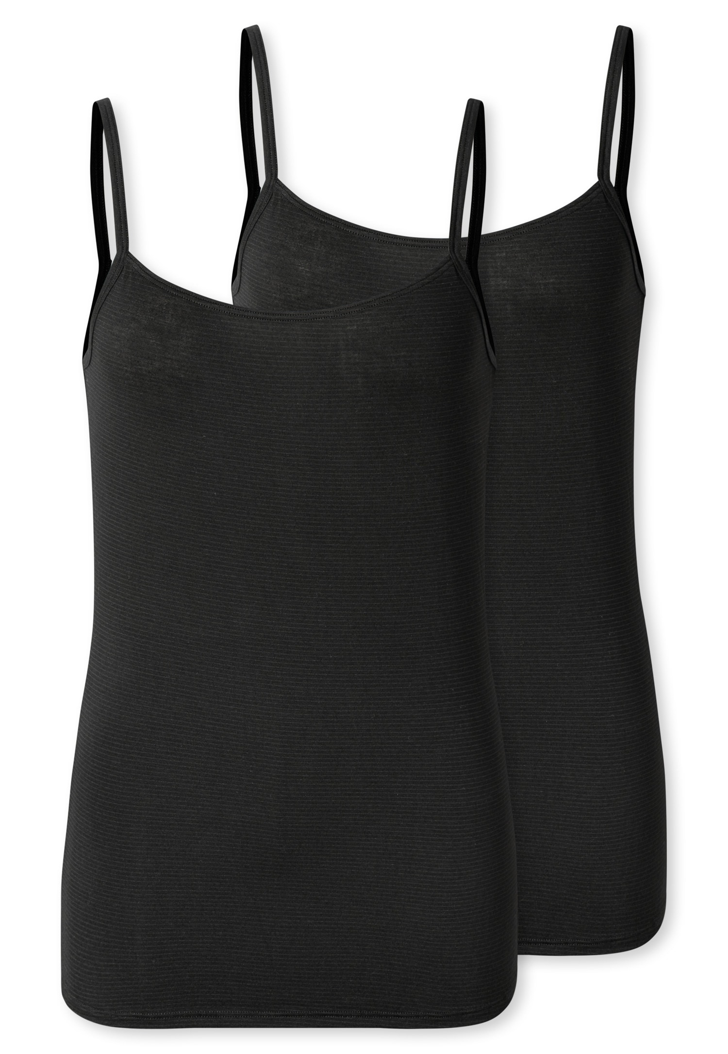 Image of Schiesser Unterhemd "Modal Essentials" Single Jersey, schmale Träger, feine Streifen