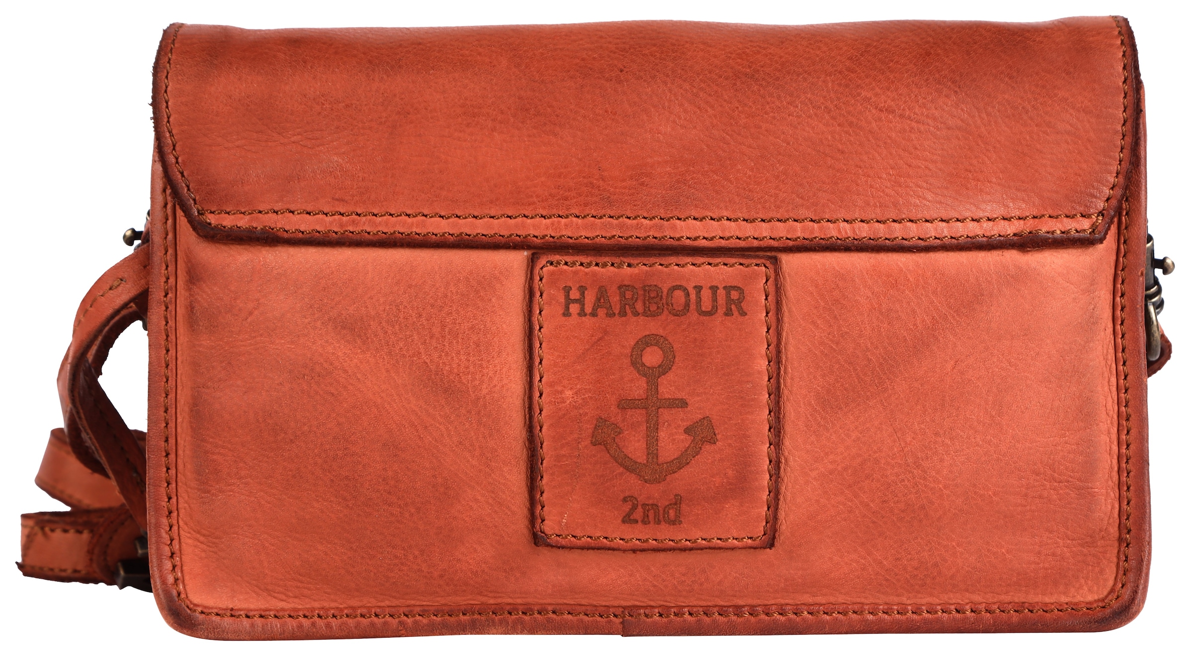 HARBOUR 2nd Umhängetasche, Schultertasche aus Leder mit praktischer Einteilung