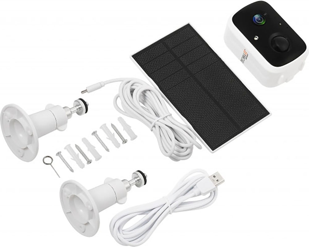 Technaxx Caméra de surveillance »Solar Outdoor IP-Kamera TX-244« Espace extérieur
