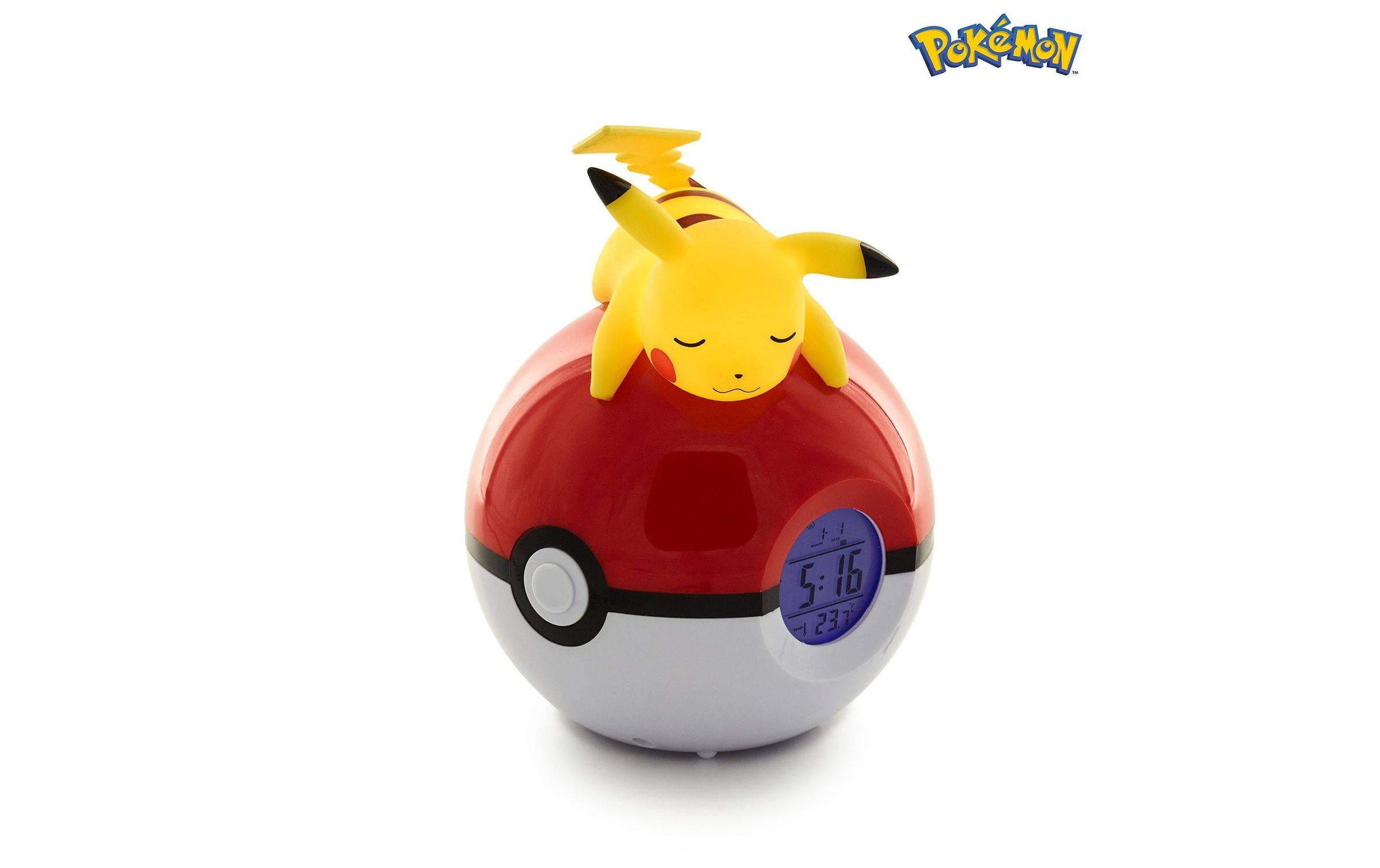 Teknofun Projektionswecker »liegender Pikachu mit LED-Lampe«