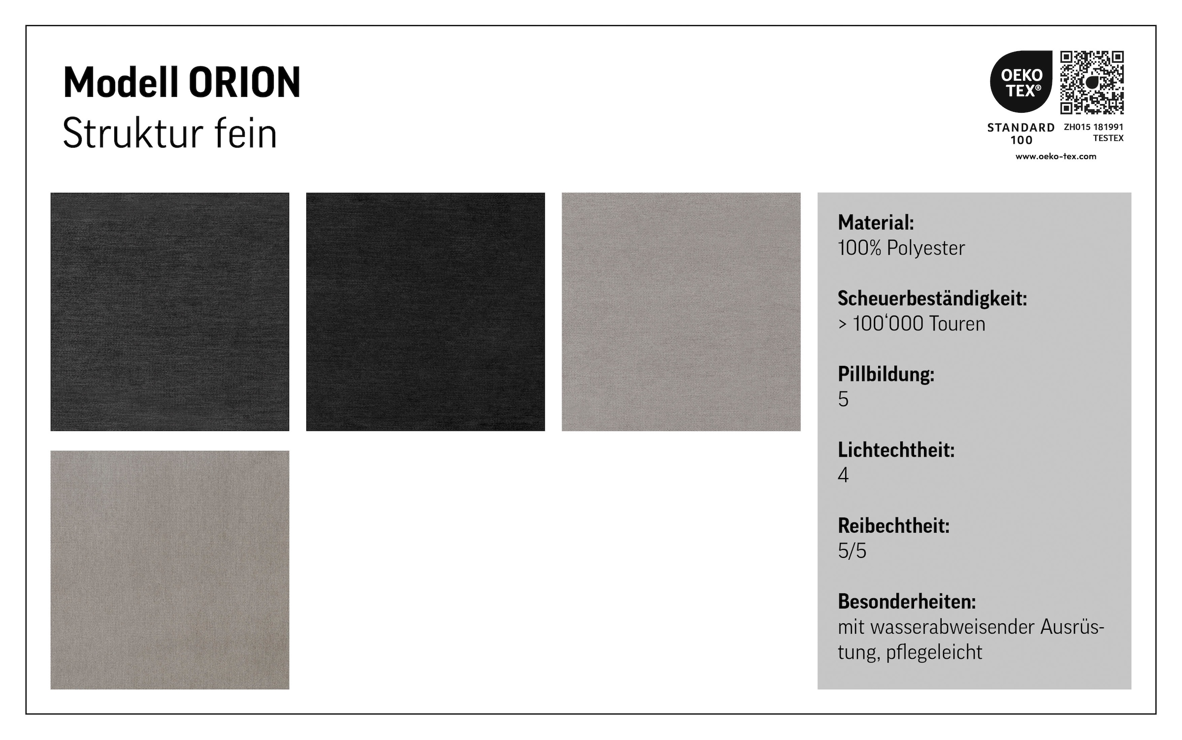 COTTA Ecksofa »Orion L-Form« mit Kopfteilverstellung & 5 Nierenkissen