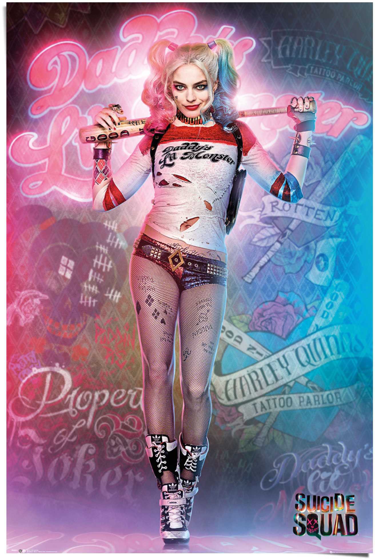 Image of Reinders Poster "Suicide Squad Harley Quinn" 1 Stk. tlg.