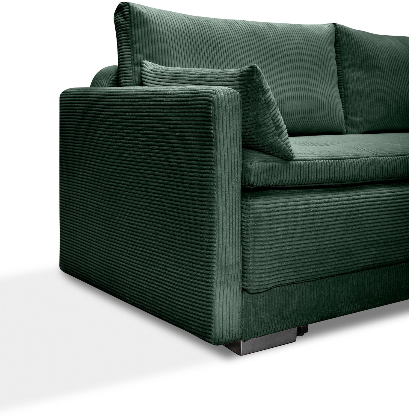 INOSIGN Schlafsofa »Andrea«, mit Boxspringaufbau, Bettfunktion & Bettkasten, Dauerschlafsofa
