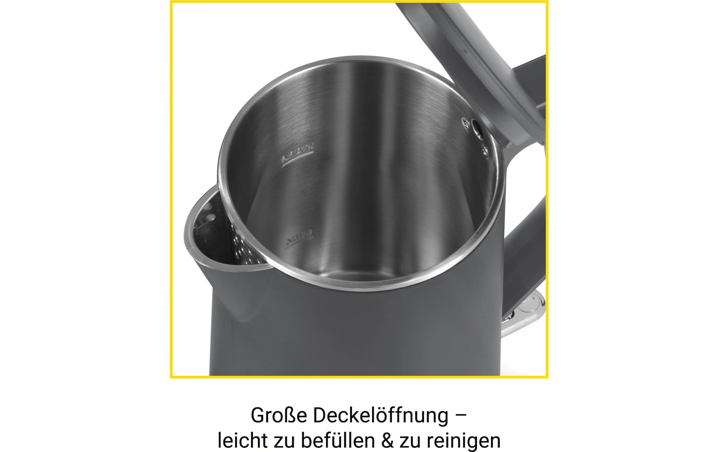 Wasserkocher »N8Werk Cool-Touch 45413 l, Schwarz«, 1,5 l, 2200 W