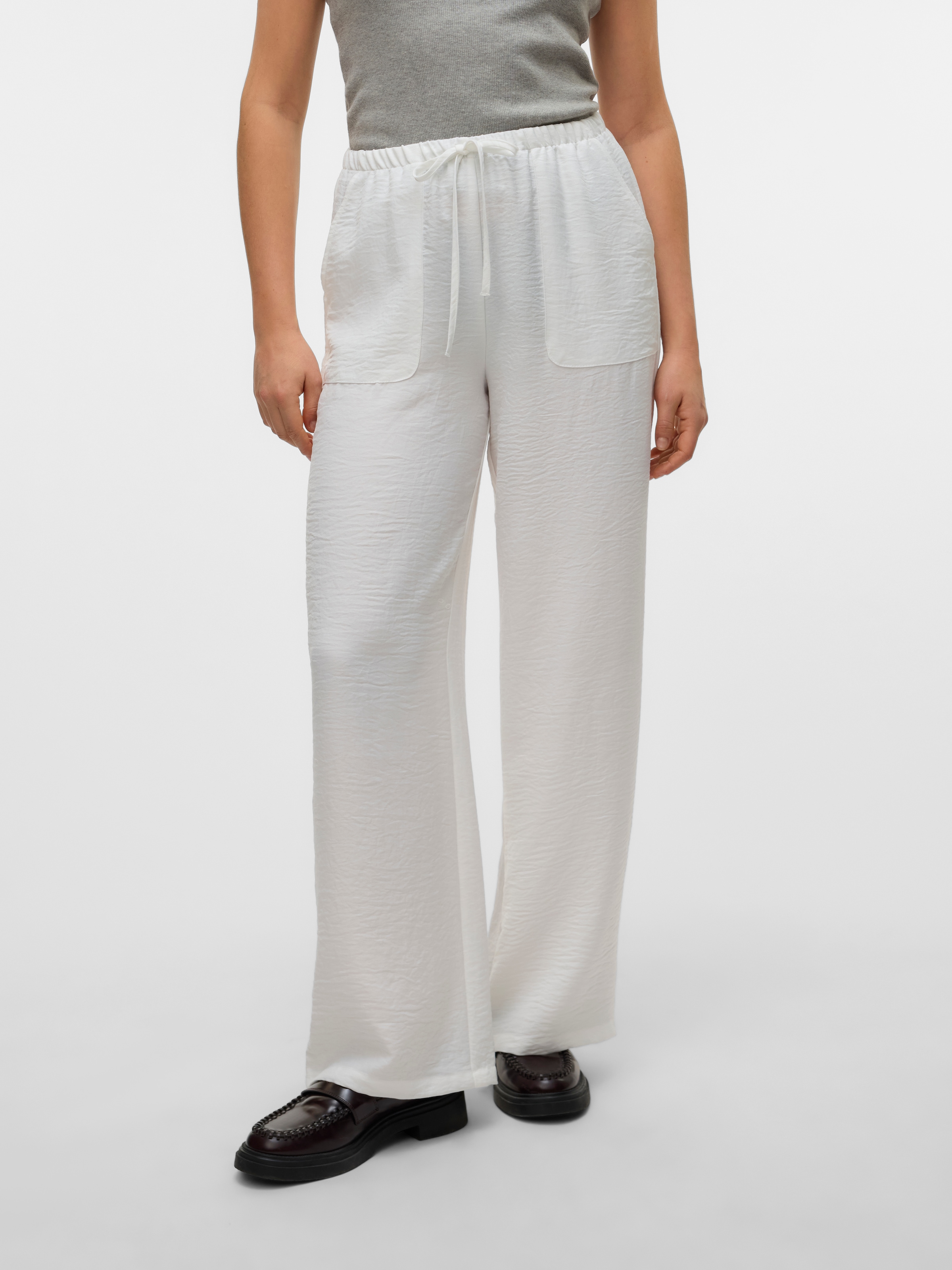 Vero Moda Schlupfhose »VMMELANEY HW LOOSE PANT WVN GA NOOS«