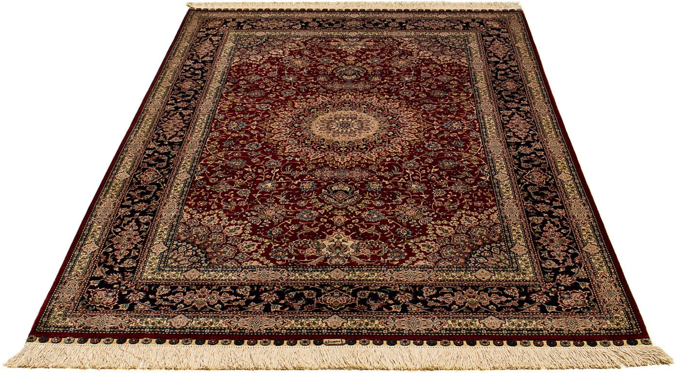 Image of morgenland Seidenteppich »Ghom - Seide Figurativ 195 x 125 cm«, rechteckig, 0,4 mm Höhe, Unikat mit Zertifikat bei Ackermann Versand Schweiz