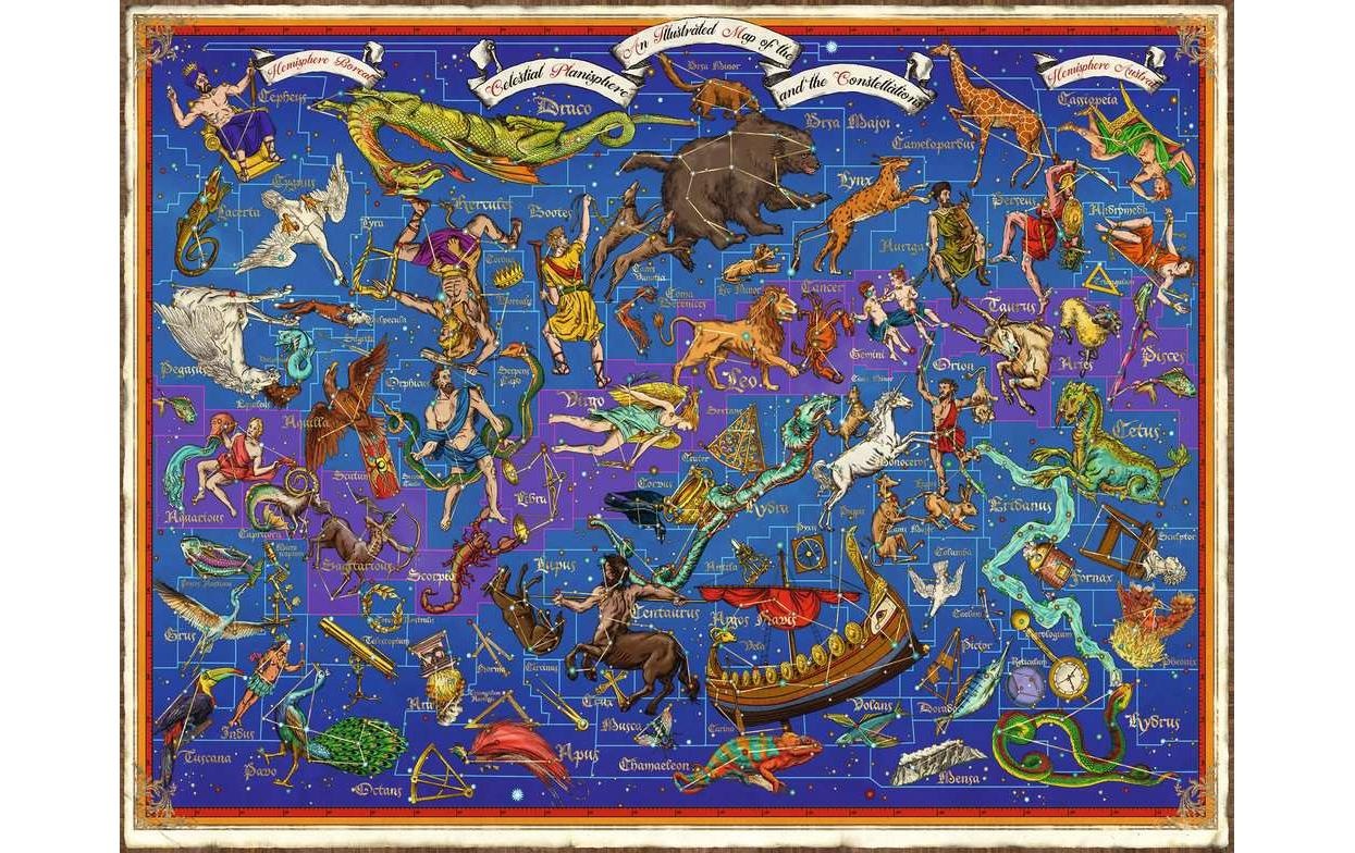 Ravensburger Puzzle »Puzzle Sternbilder«, (2000 tlg.)
