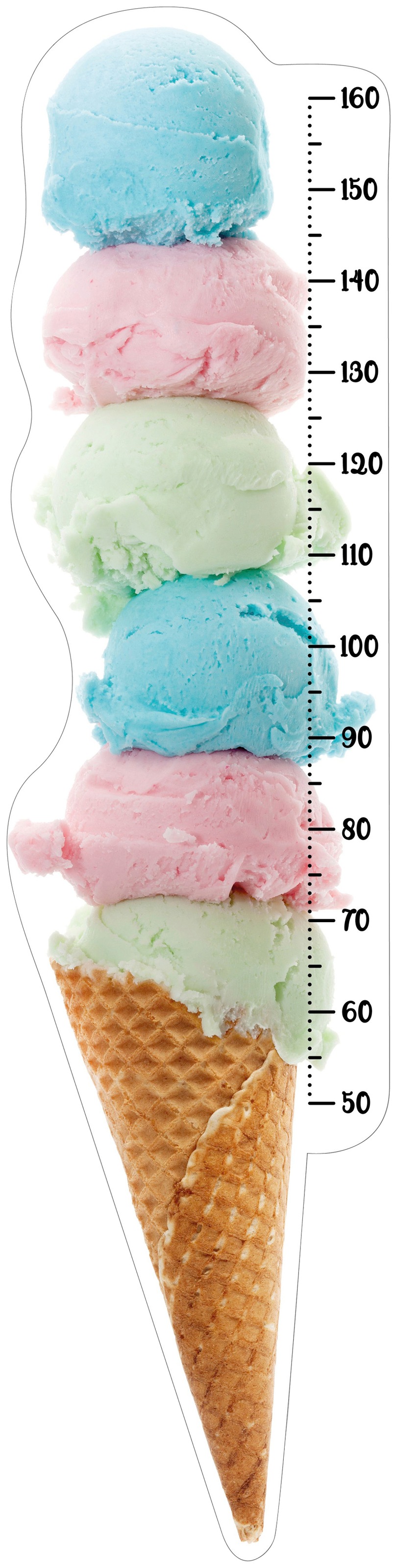 Image of MySpotti Wandsticker »Mess mich Bob«, (1 St.), zum Messen der Körpergrösse bei Ackermann Versand Schweiz