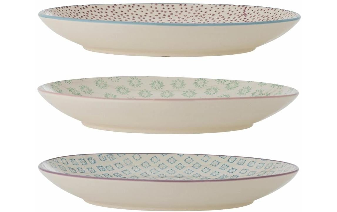 Bloomingville Assiette plate »Patrizia, ∅ 25 cm, 1 Stück, assortiert«
