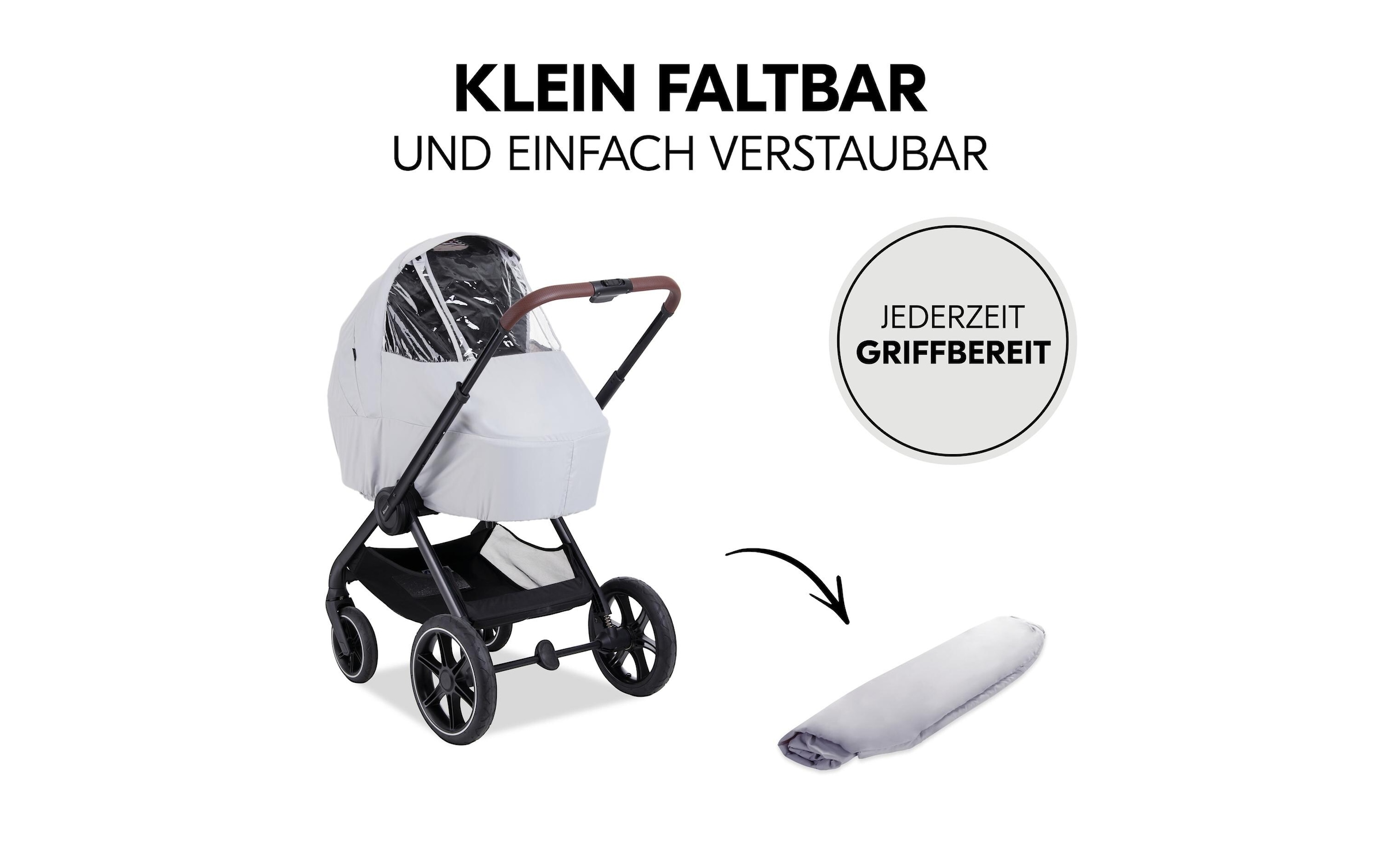 Hauck Kinderwagen-Regenschutzhülle »Walk N Care Raincover«
