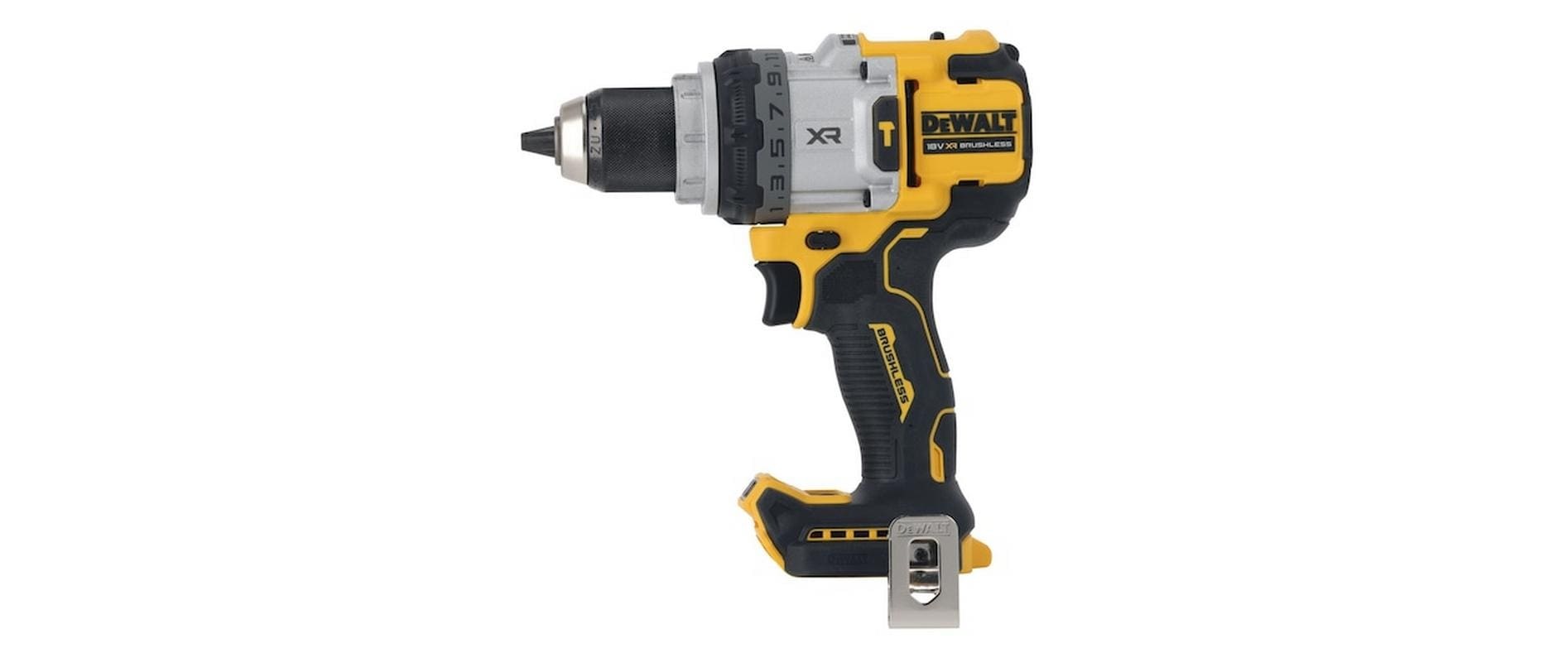 DeWalt Akku-Schlagbohrschrauber »18 V DCD1007NT-XJ Ohne Akku«, Softgriff, LED