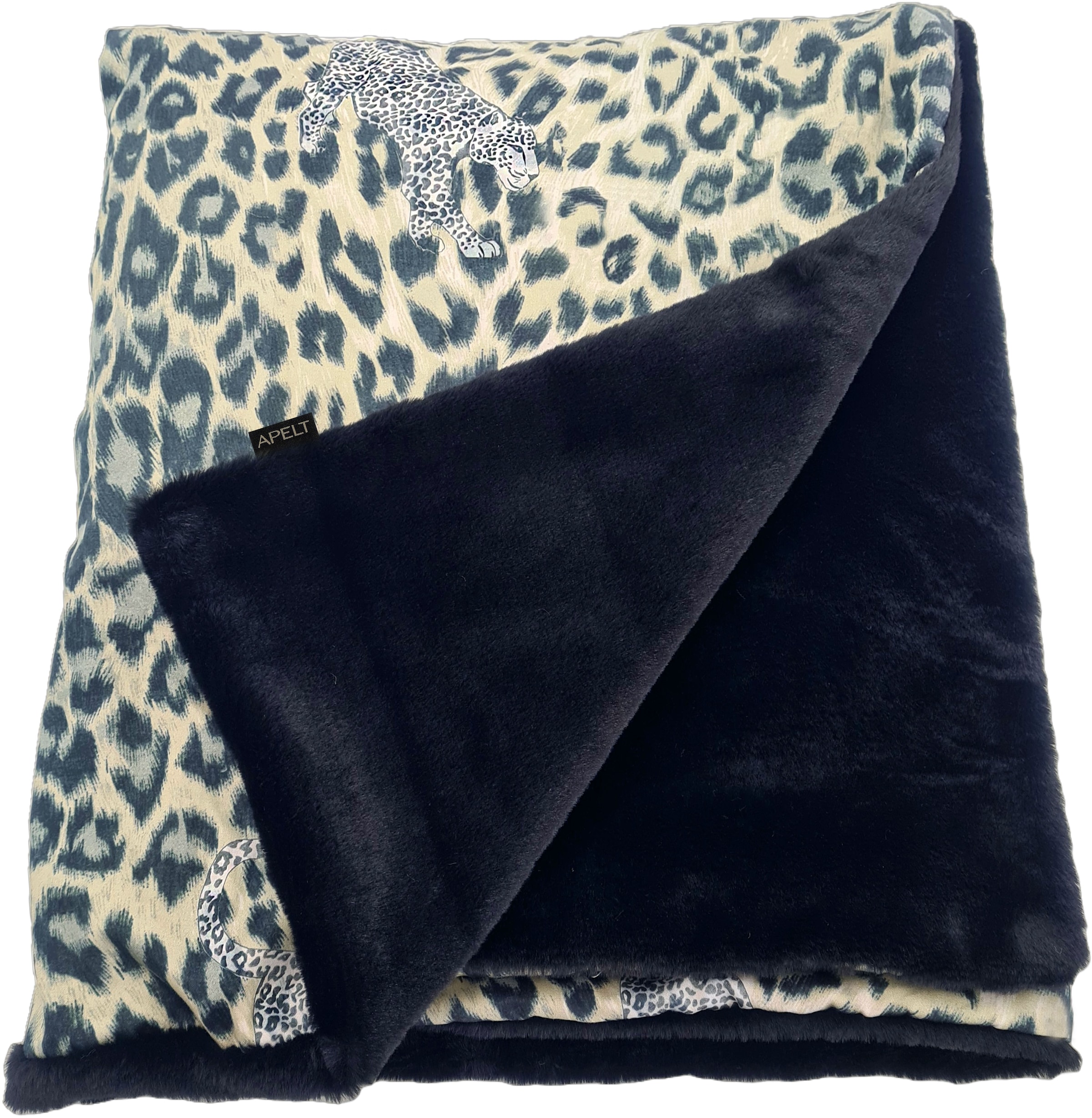 Image of APELT Plaid "Maurice 140X180" trendiges Leomuster