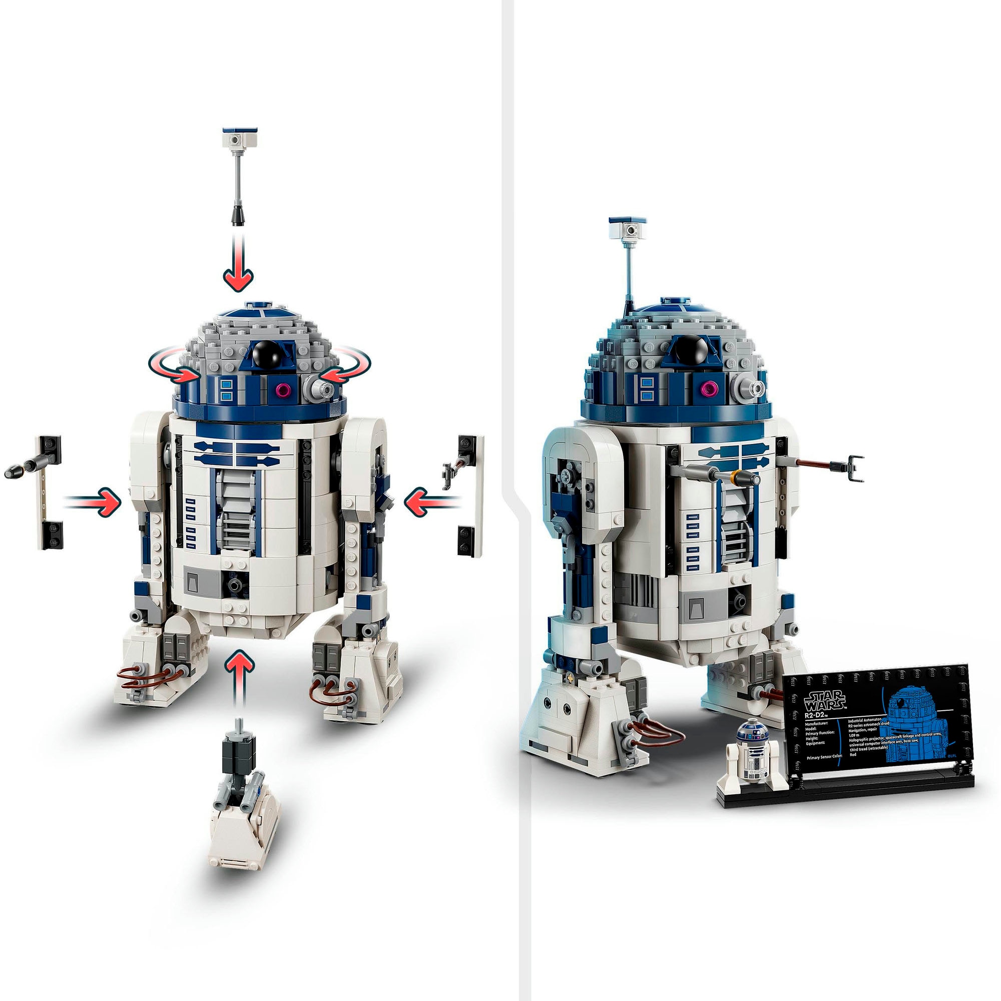 LEGO® Pions de construction »R2-D2™ (75379), LEGO® Star Wars™« Made in Europe
