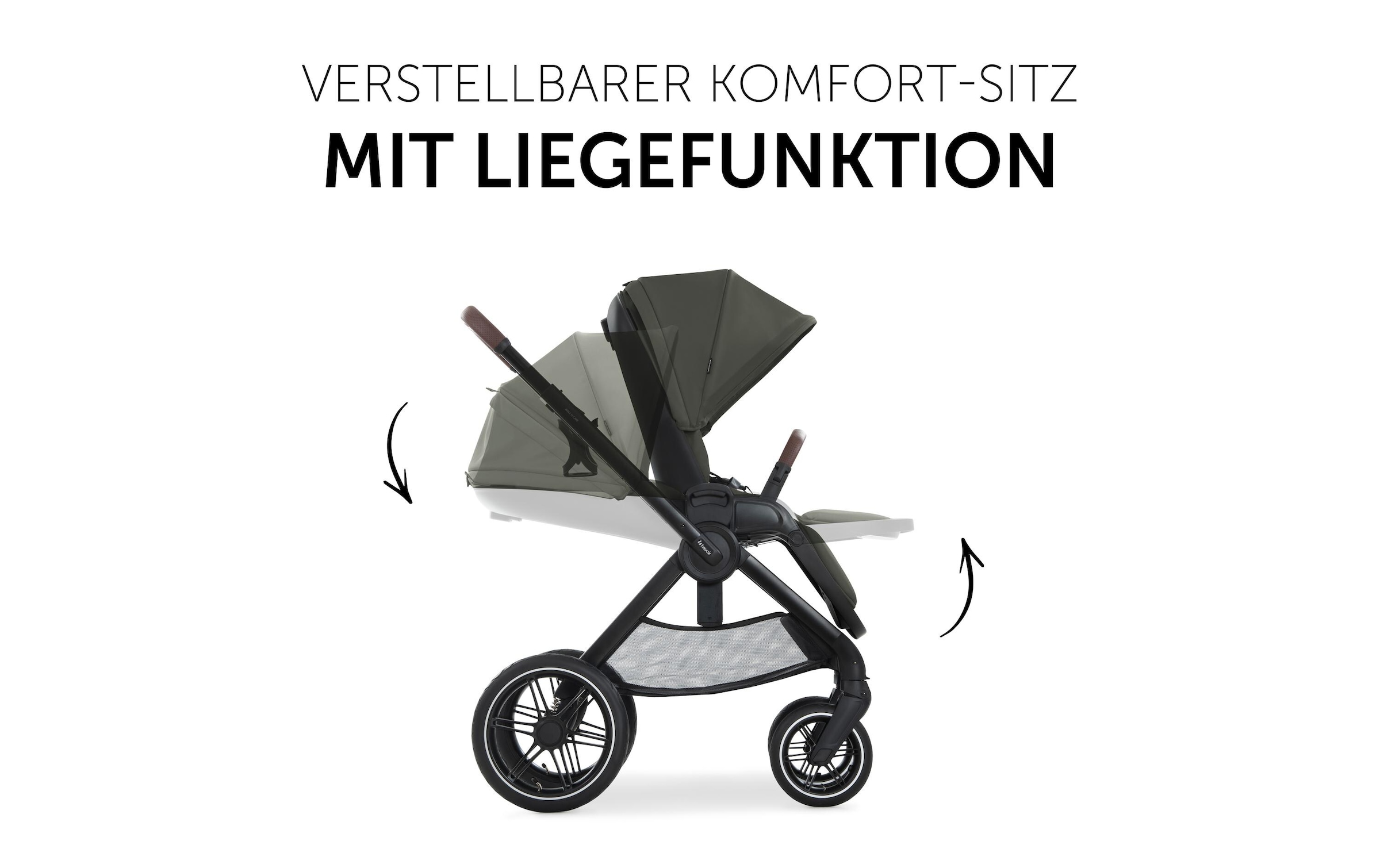 Hauck Kombi-Kinderwagen »Walk N Care«, 22 kg