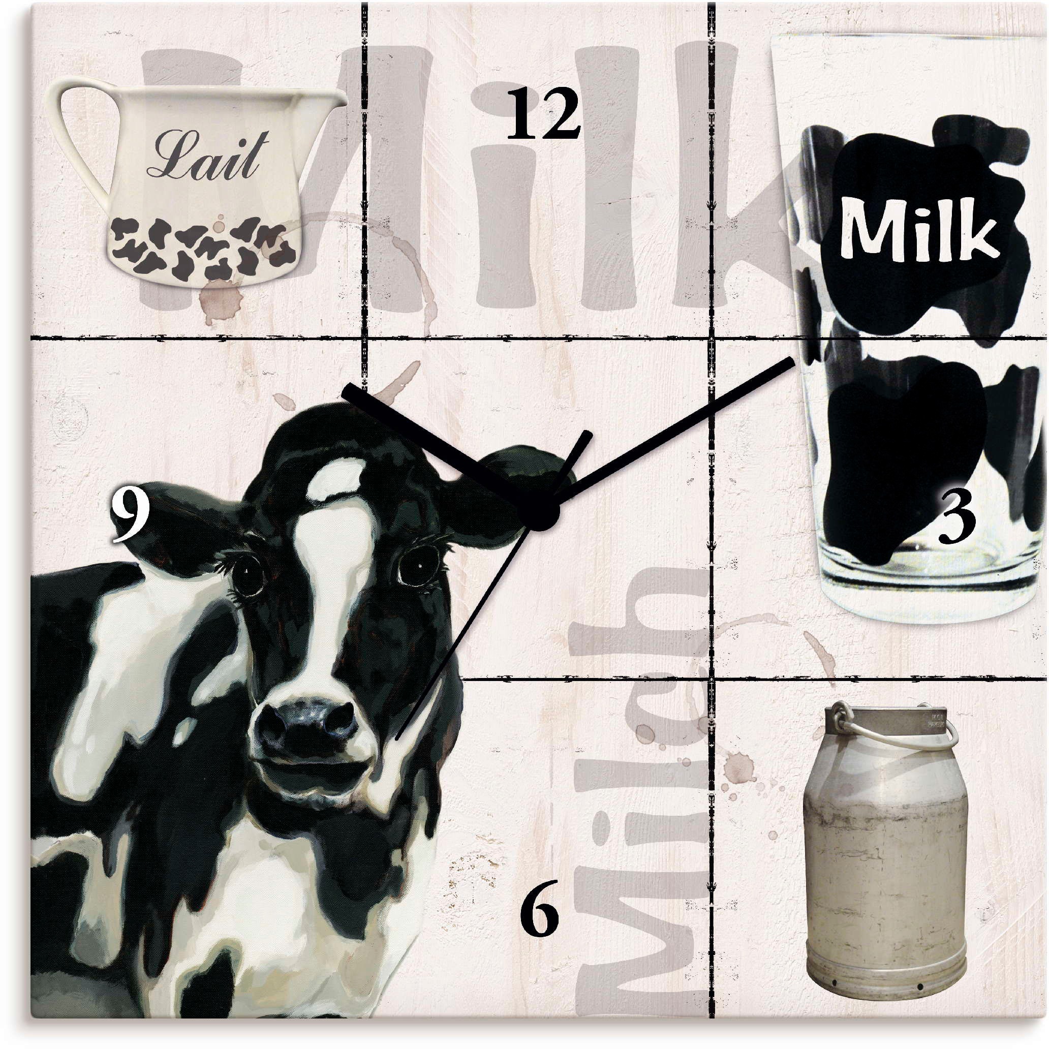 Image of Artland Wanduhr »Milch« bei Ackermann Versand Schweiz