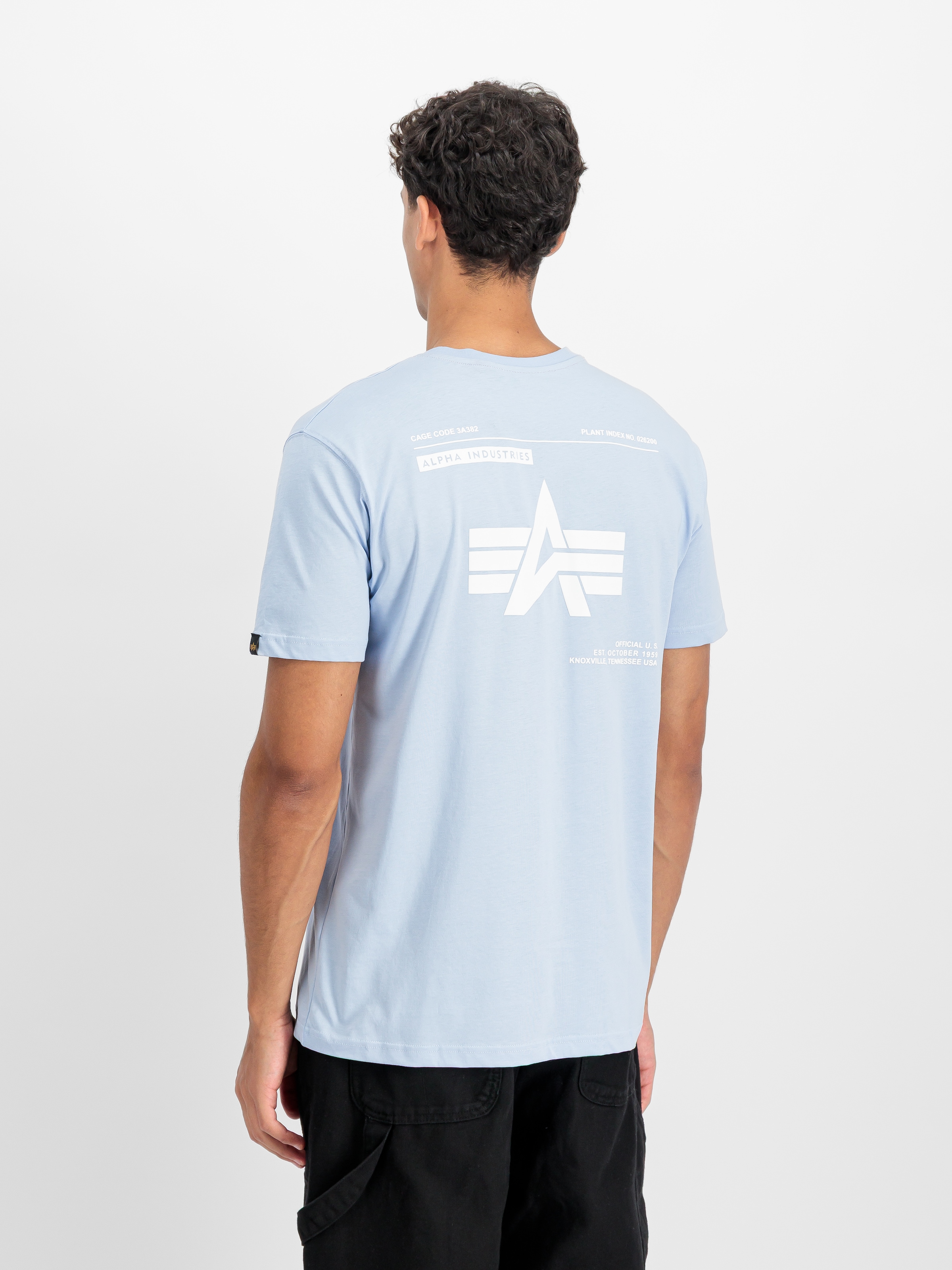 Image of Alpha Industries Rundhalsshirt "Label T BP"