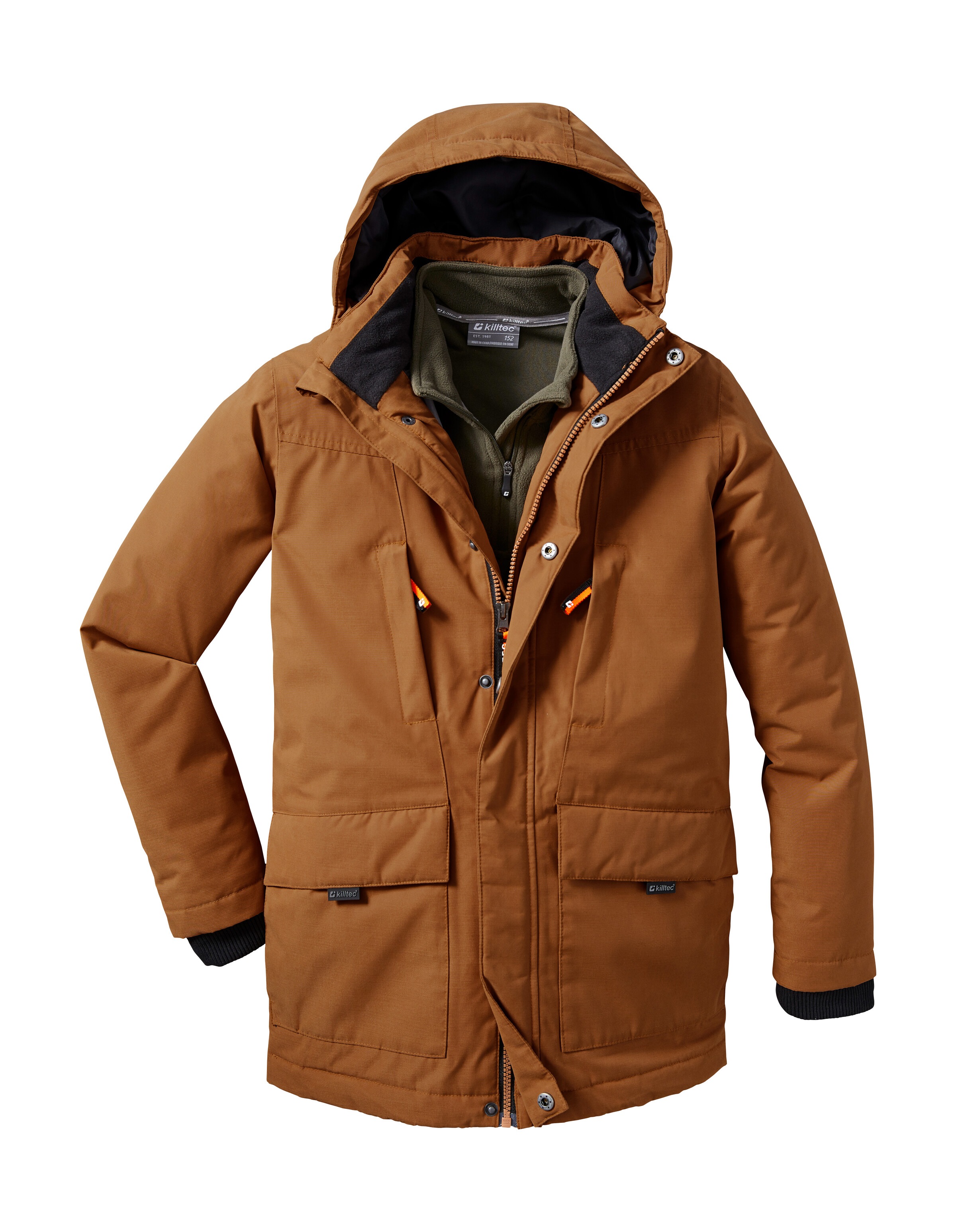 Killtec Parka »KOW 378 BYS PRK« Wind- und wasserdichter Kinderparka, atmungsaktiv