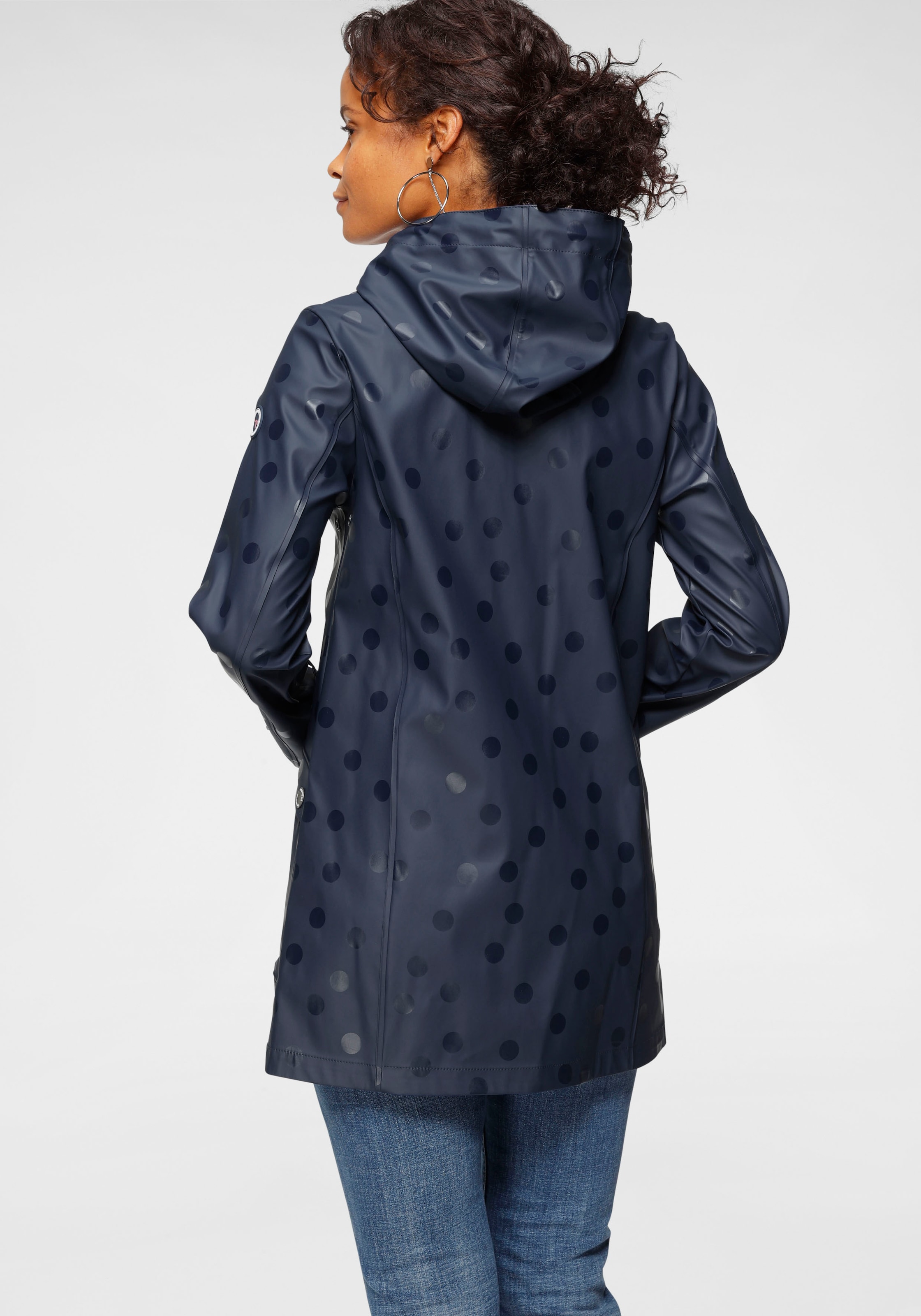♕ KangaROOS Regenjacke, mit Kapuze, mit reflektierenden Logo-Drucken  versandkostenfrei kaufen | Regenmäntel