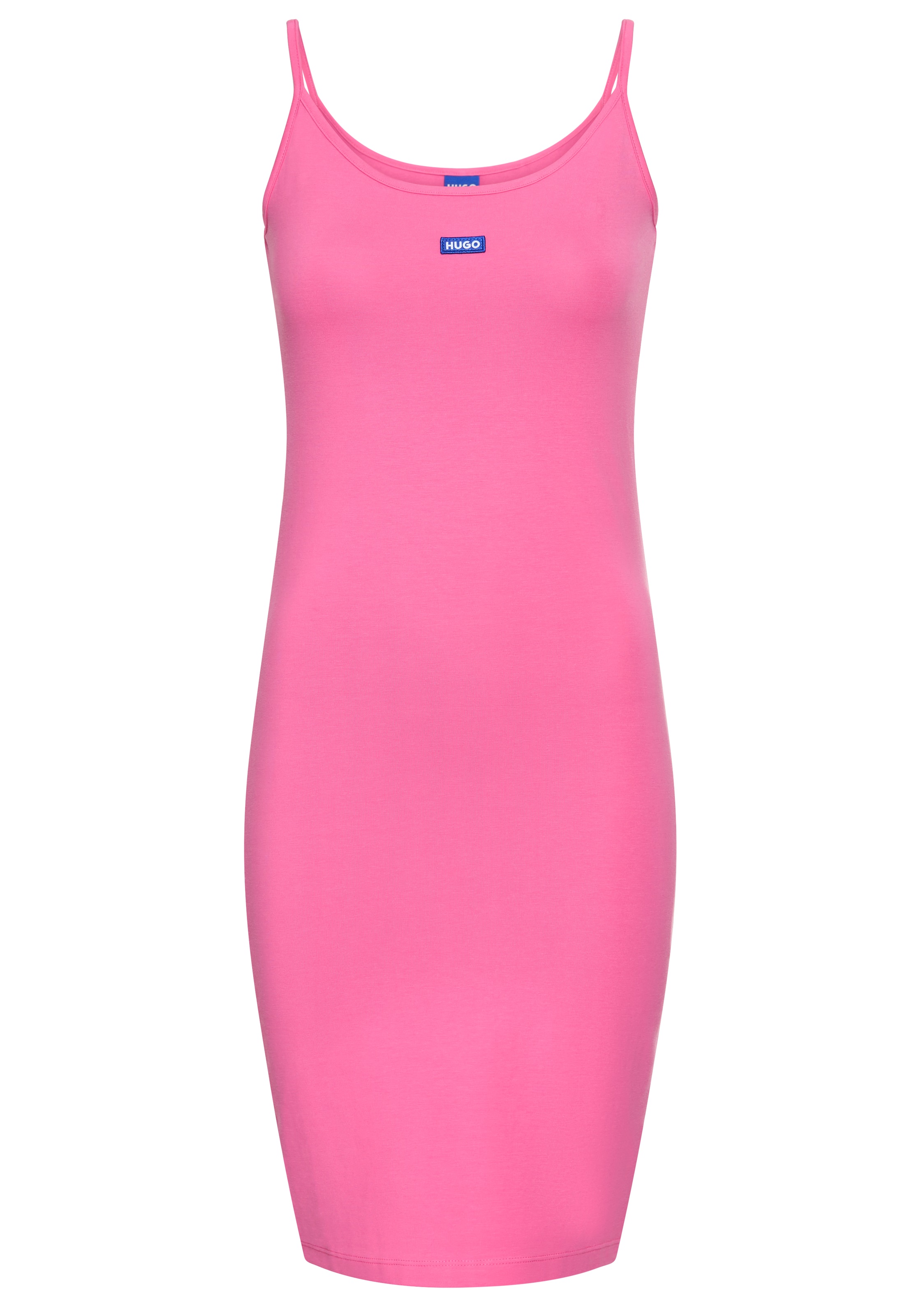 Image of HUGO Jerseykleid "Narya" mit Logo