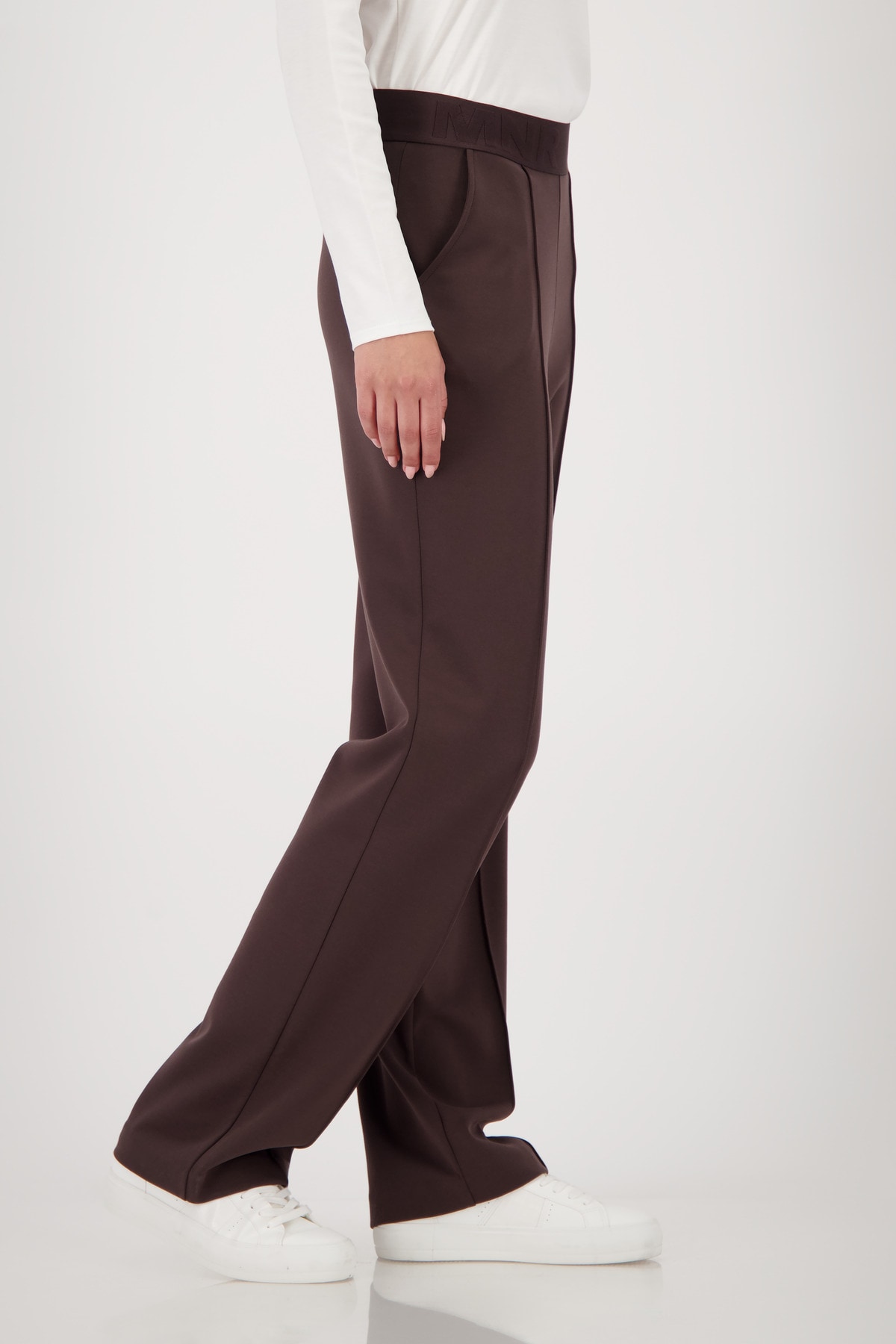 Monari Pantalon à pinces  Regular fit mit elastischem Bund