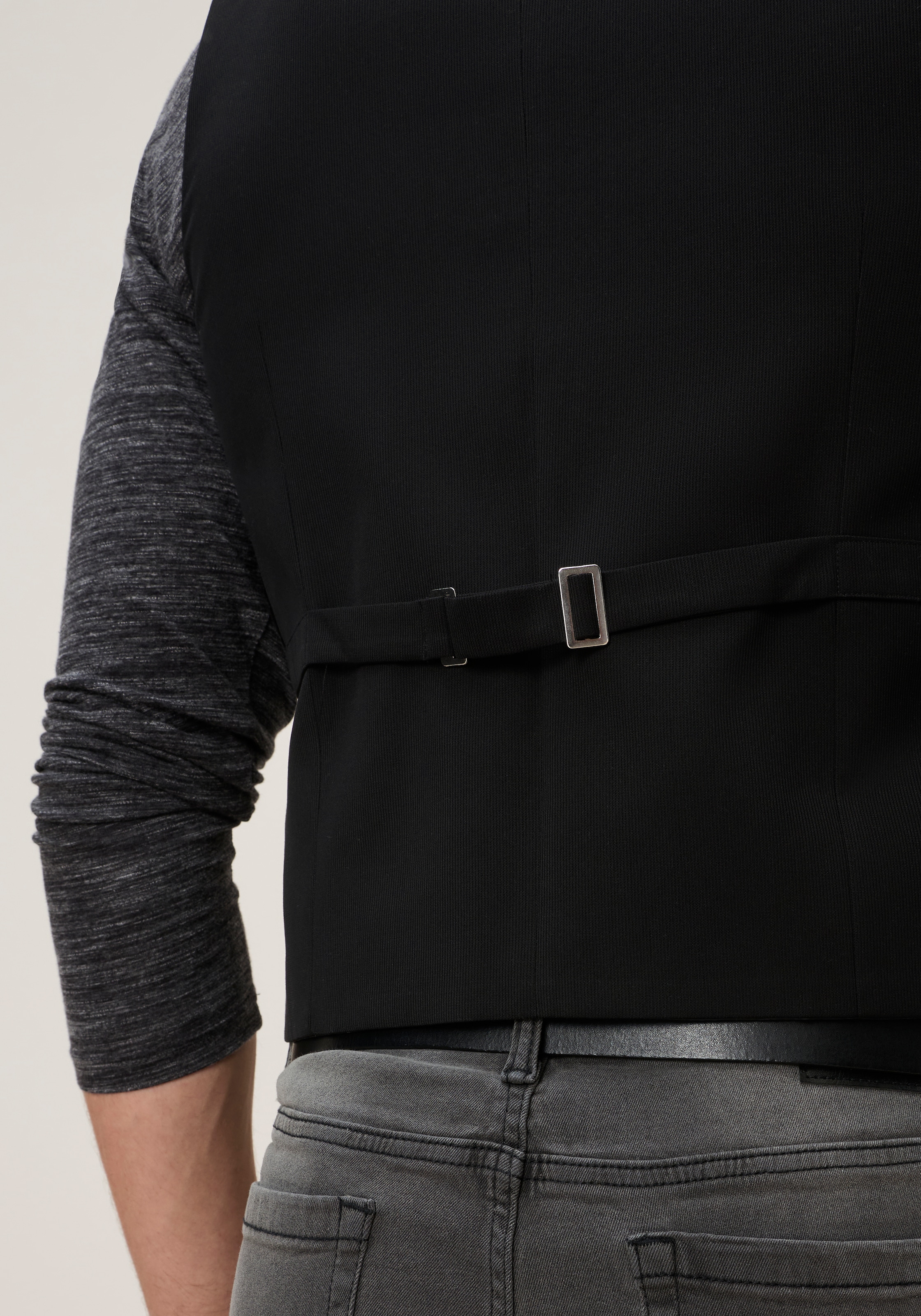 Bruno Banani Gilet court avec structure fine