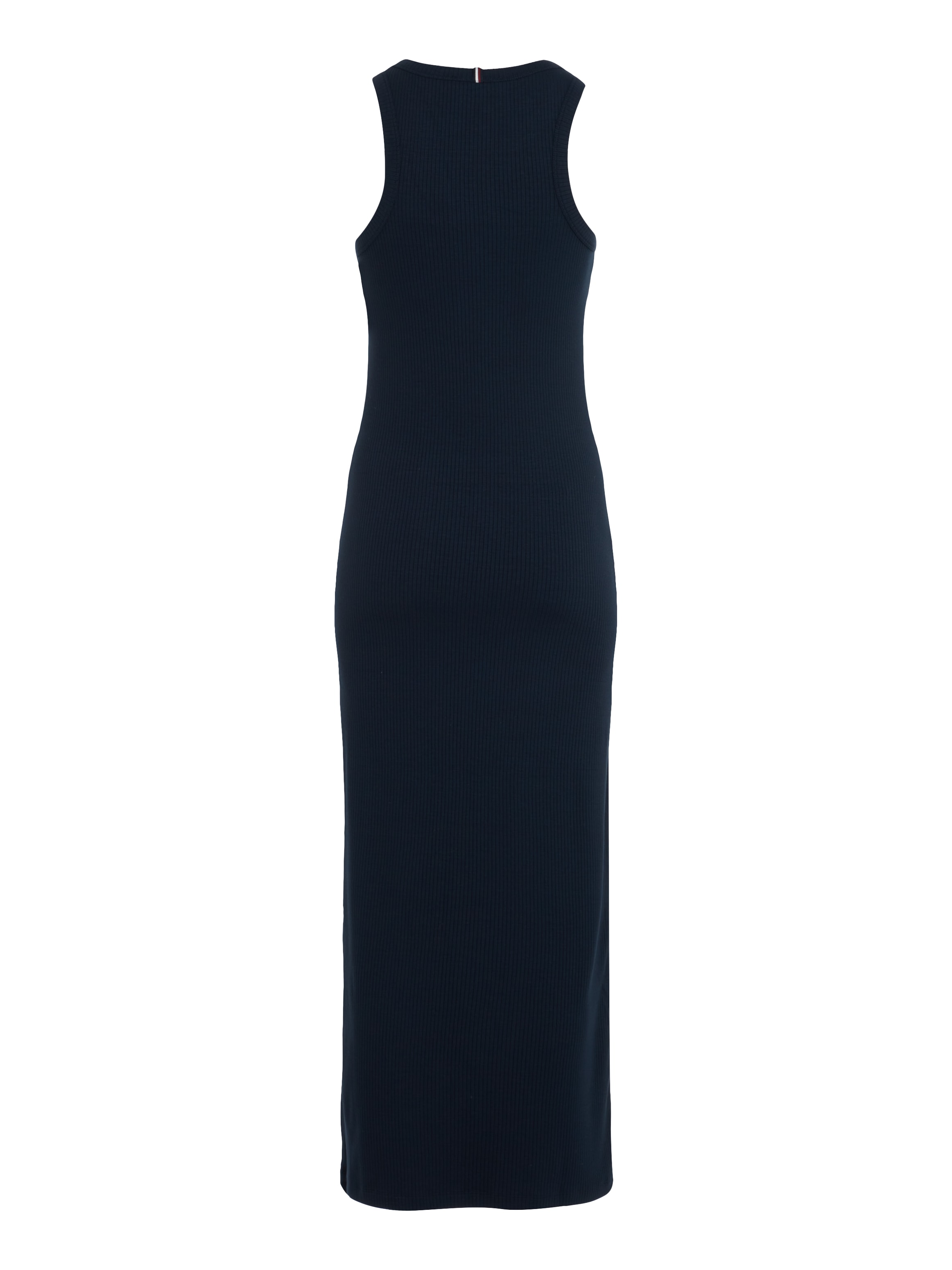 Tommy Hilfiger Jerseykleid »SLIM 5X2 RIB MIDI DRESS NS«, mit Rippenstruktur