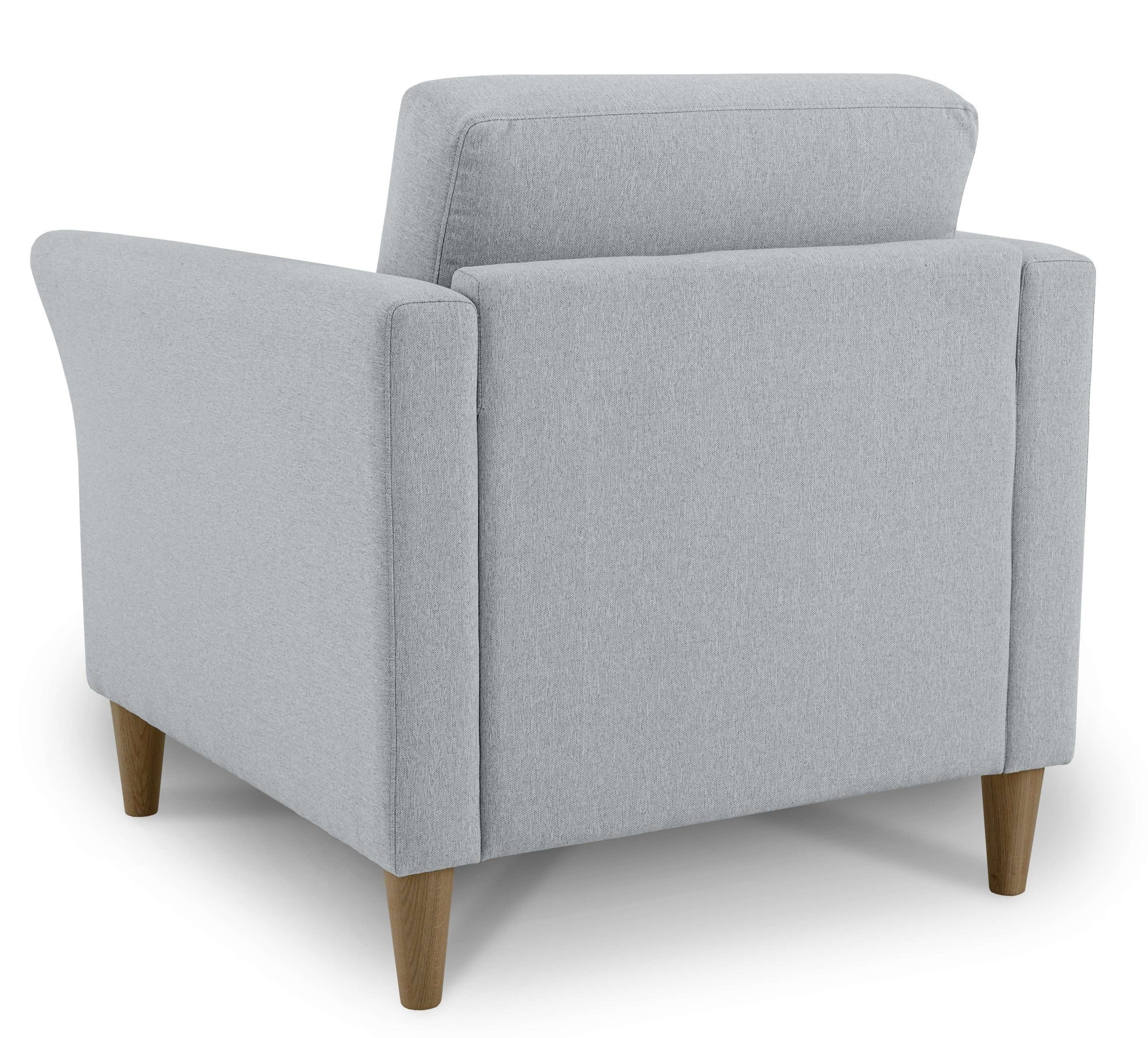 GOODproduct Fauteuil »Arellano, Breite 93 cm« design classique, avec pieds en bois massif, tissu fin