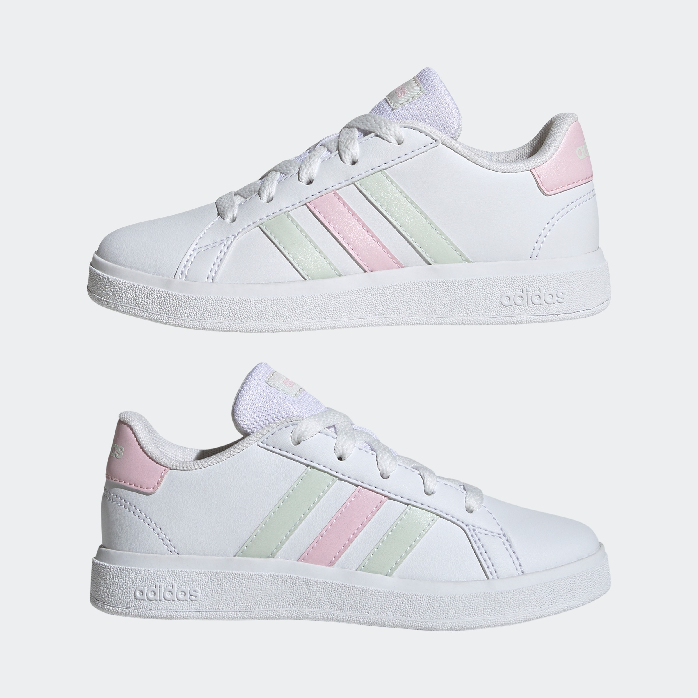 adidas Sportswear Sneaker »GRAND COURT LIFESTYLE TENNIS LACE-UP«, Design auf den Spuren des adidas Superstar