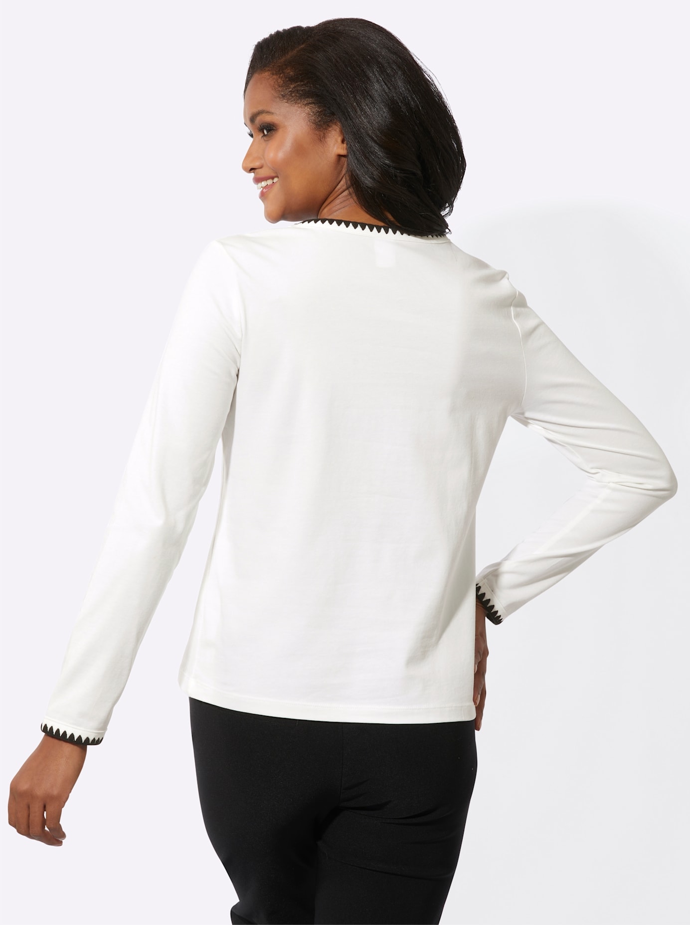Inspirationen Langarmshirt »Langarm-Shirt«, (1 tlg.)