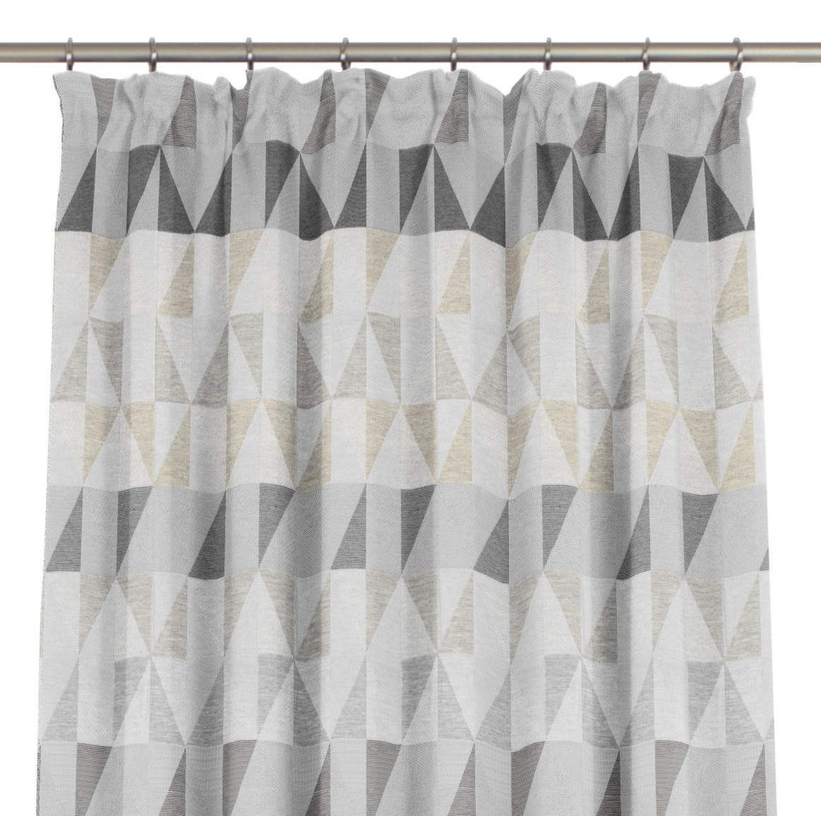 Wirth Vorhang »Berlare« Kräuselband 1 Stk. tlg. nach Mass