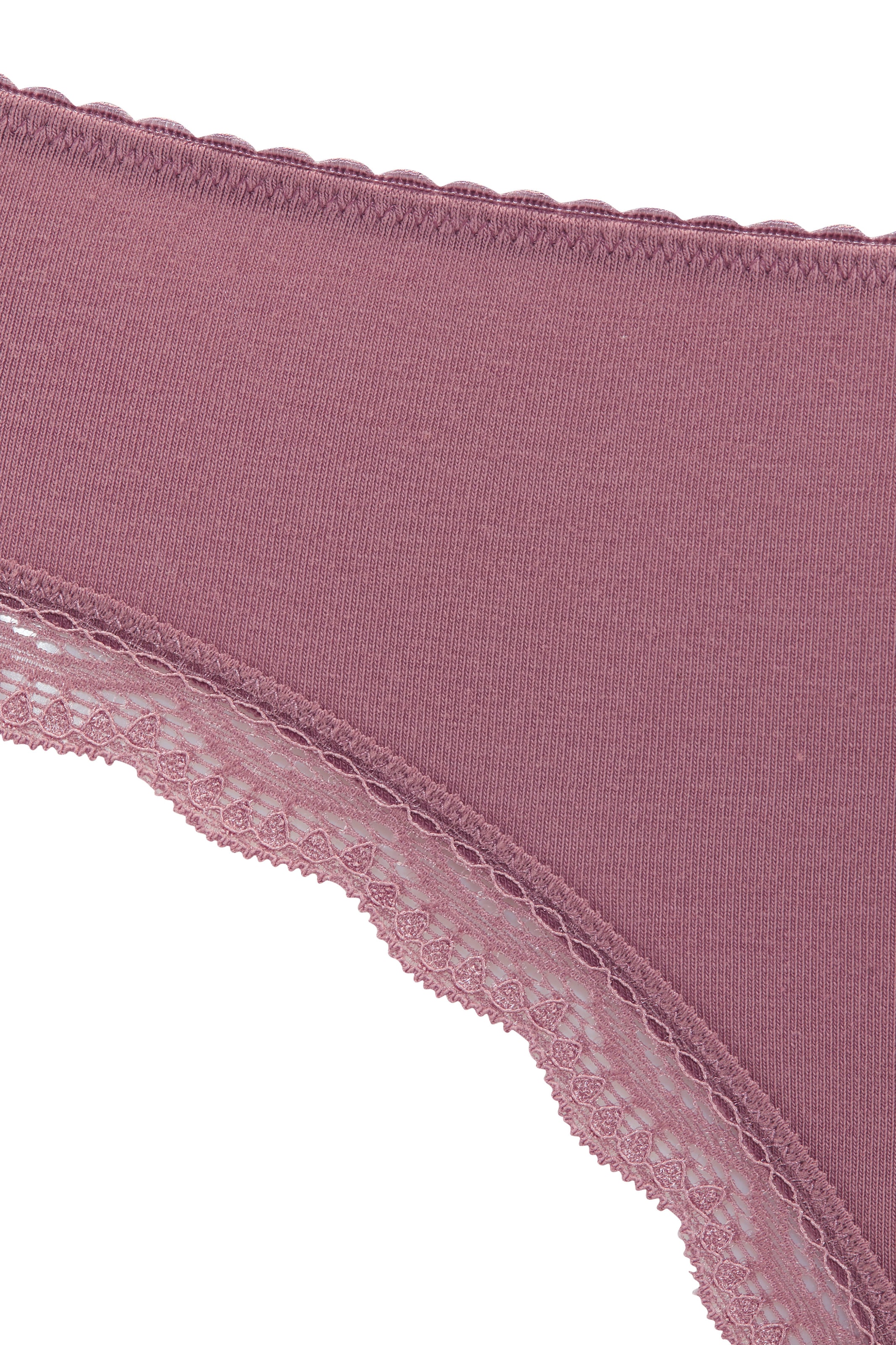 LASCANA Culottes de jazz pack de 5,  en coton élastique avec dentelle délicate, avec boîte de rangement