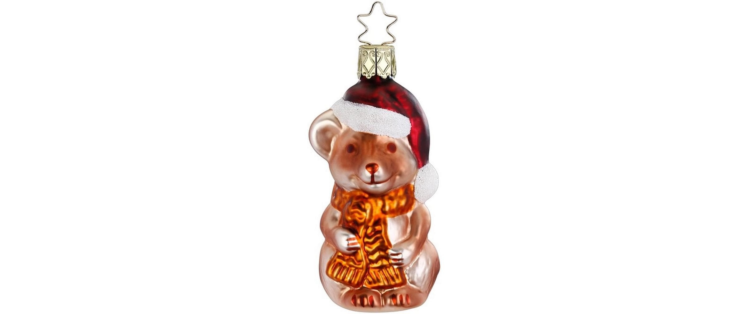 Image of INGE-GLAS Weihnachtsfigur "Maus"