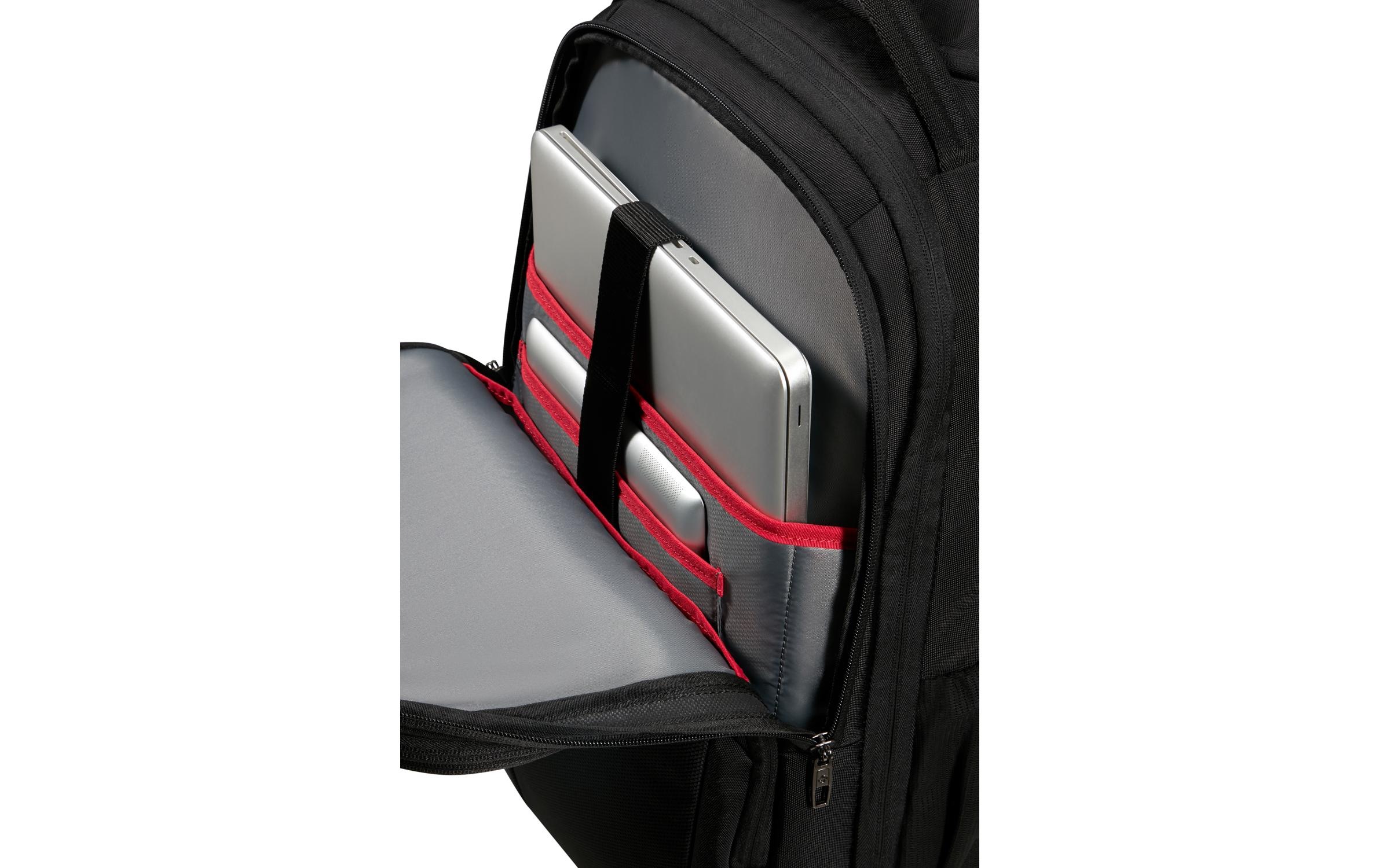 Samsonite Trolley business »GUARDIT 3.0 mit Trolleyfunktion« 29 litre 2 Rollen Teleskopgriff Businessrucksack