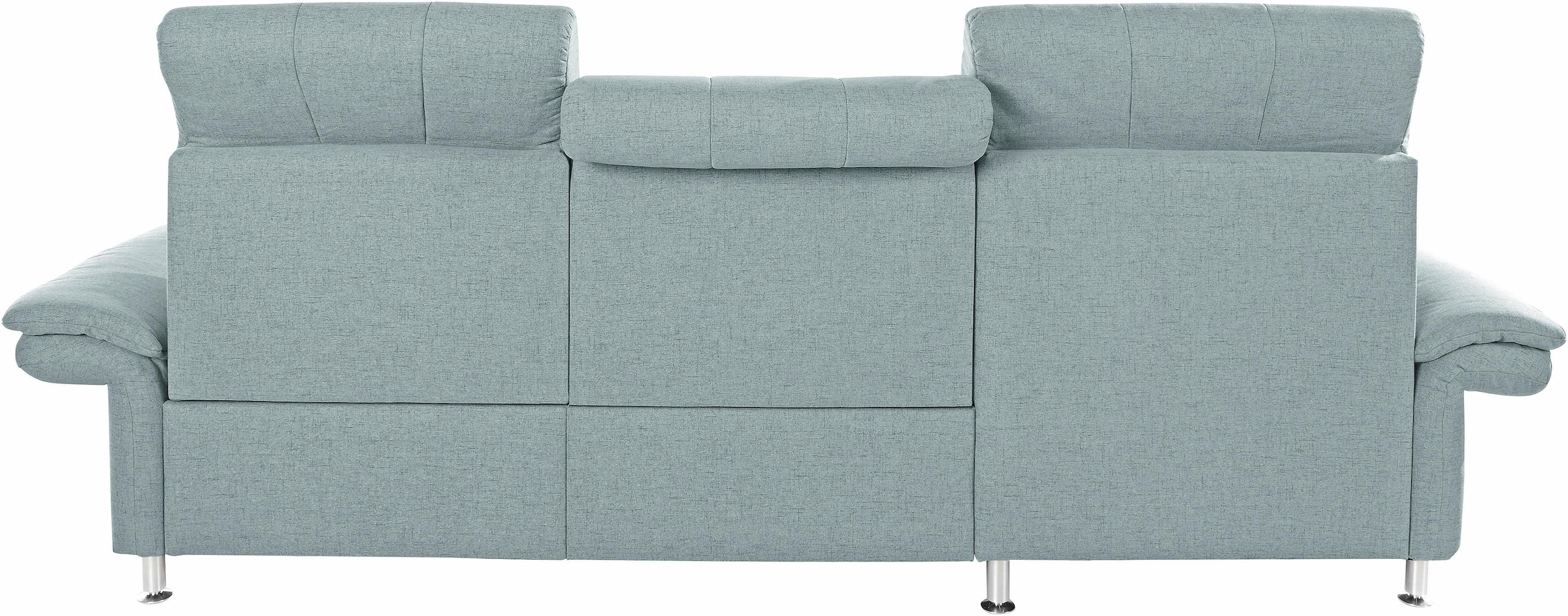 Home affaire Ecksofa »Manhattan L-Form« 2 Sitze mit elektrischer Relaxfunktion, verstellbare Armlehnen