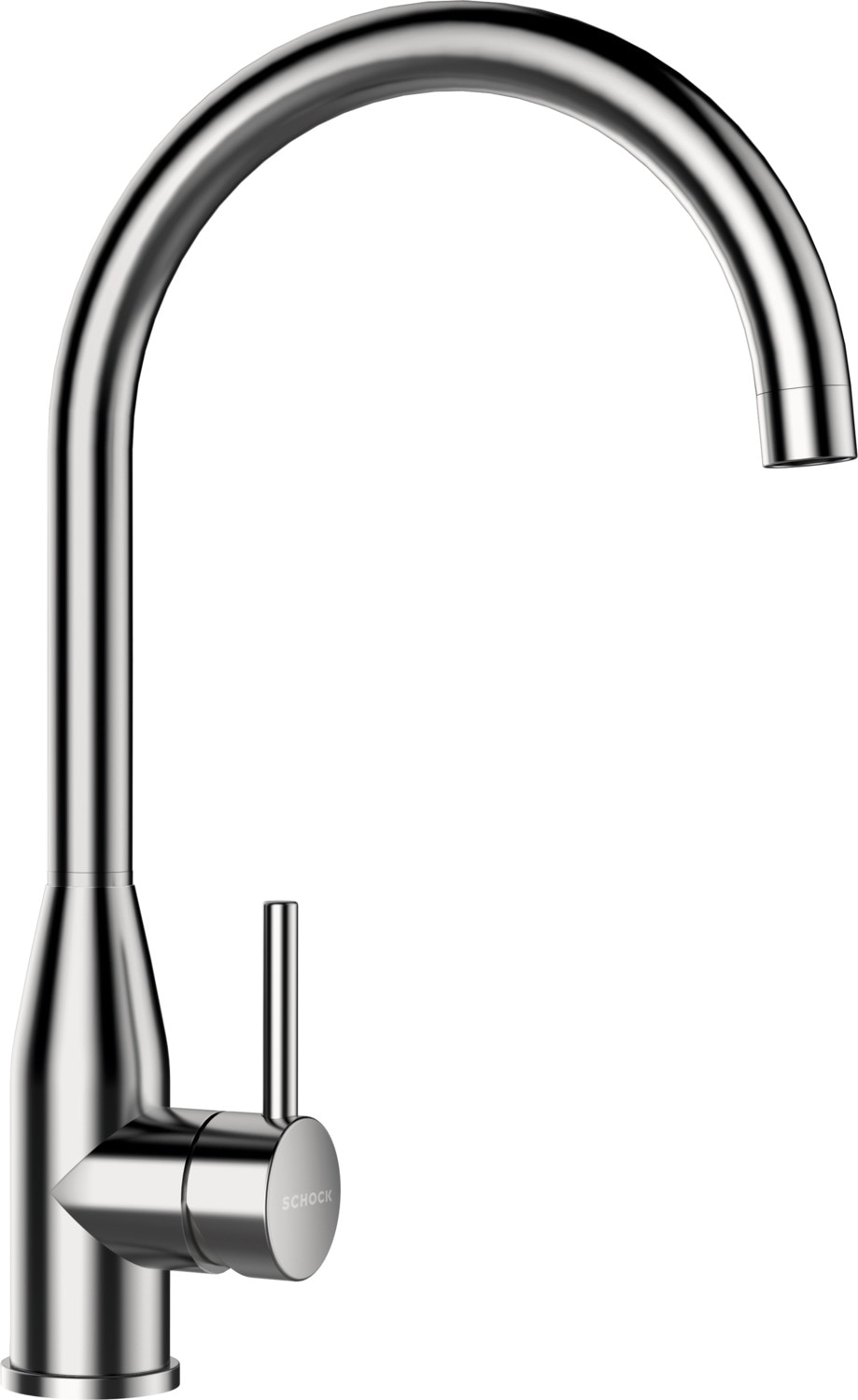 Schock Küchenarmatur »Kavus« Hochdruck, Festauslauf, Flüsterperlator, Schwenkbereich 360°