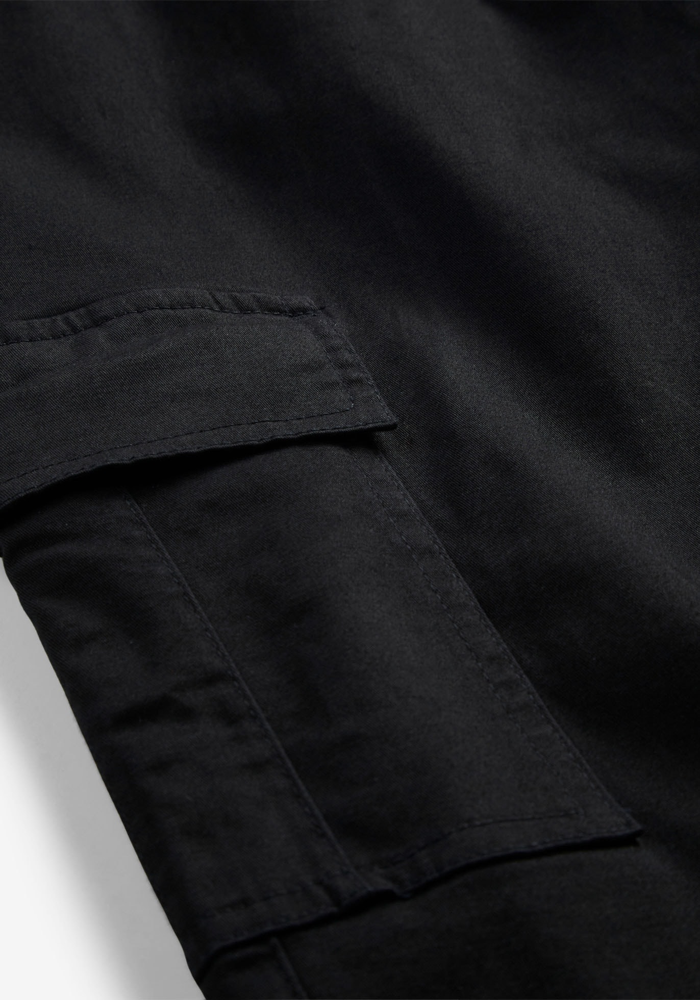 bonprix Cargohose  aus Baumwolle mit Elasthan, lockere Passform, mit Bequembund