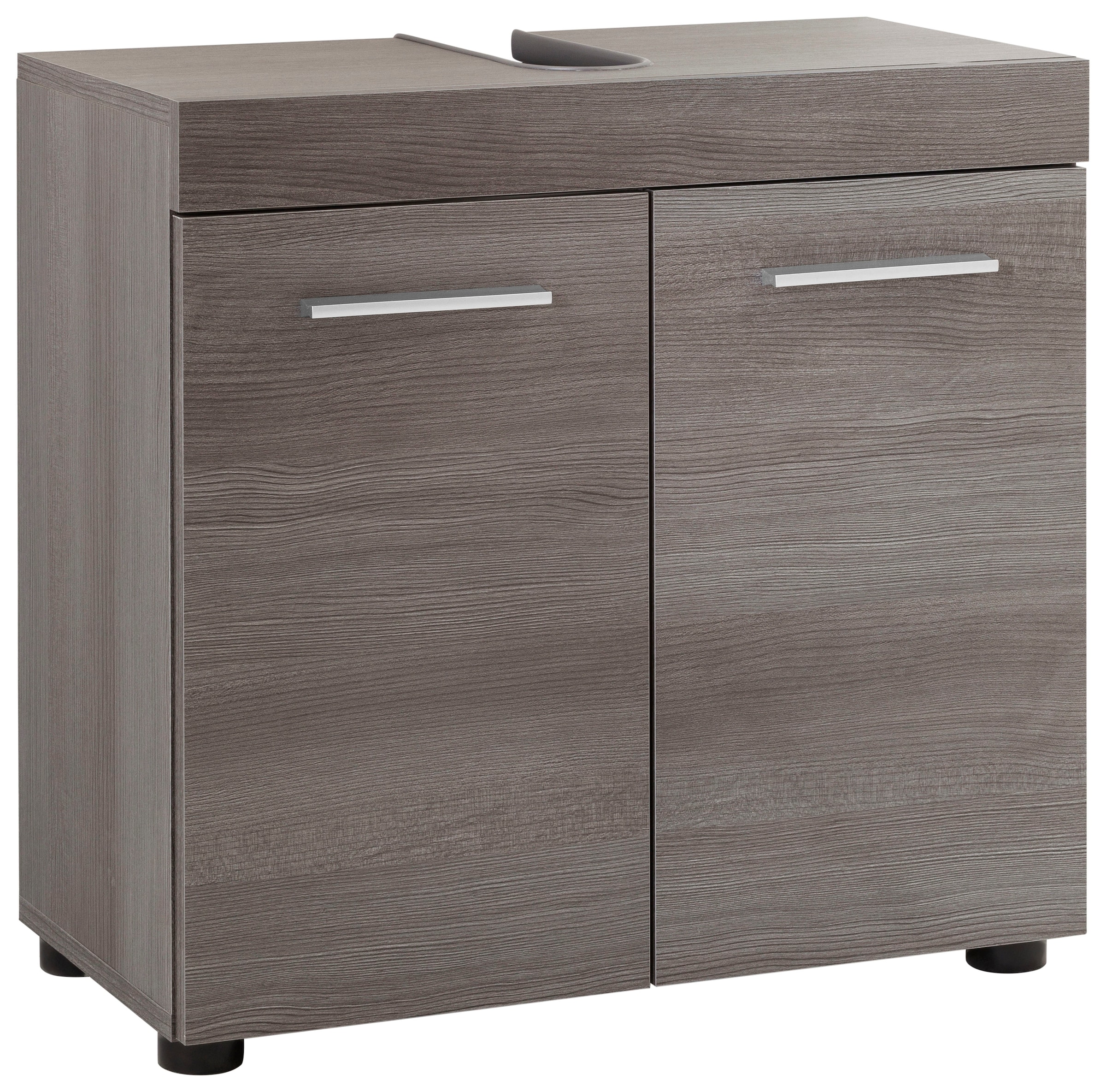 Image of welltime Waschbeckenunterschrank "Royan" Waschbeckenunterschrank mit 2 Türen - (B/T/H) 58/31/57 cm