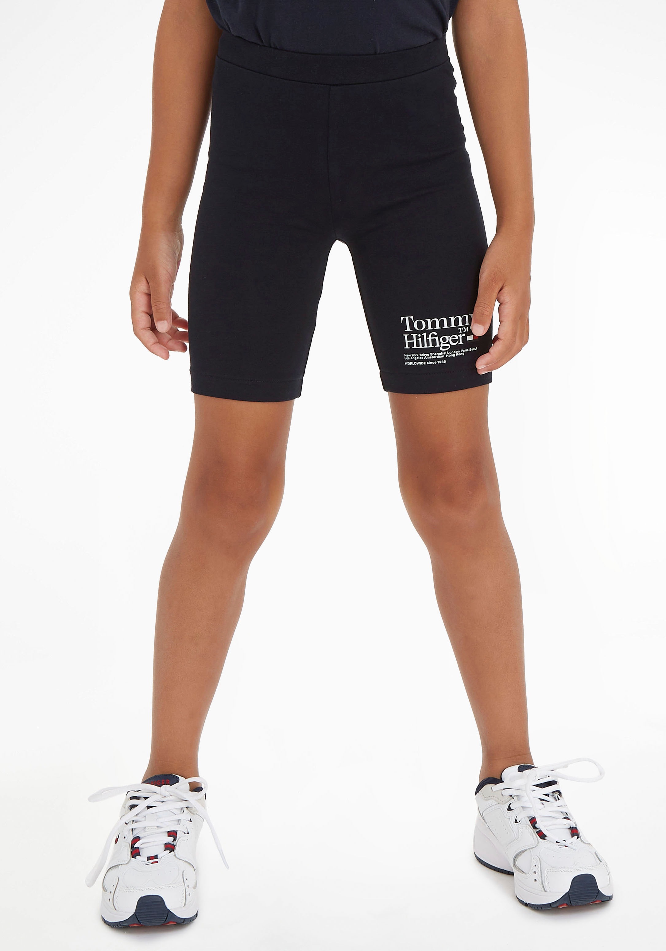 Tommy Hilfiger Radlerhose »TIMELESS TOMMY CYCLING SHORT«, mit Logoschriftzug kaufen