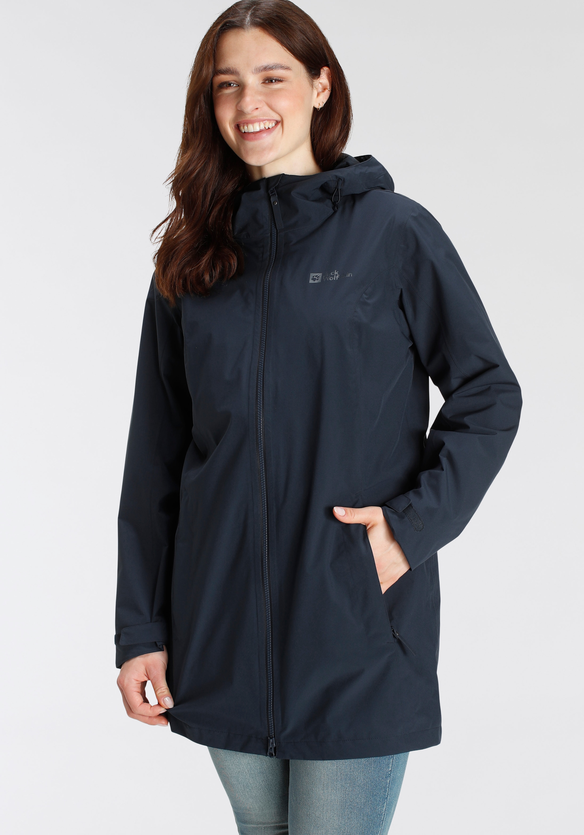 Image of Jack Wolfskin Funktionsparka "SOLAIA PARKA W" mit Kapuze Wärmend, winddicht, Übergangsjacke