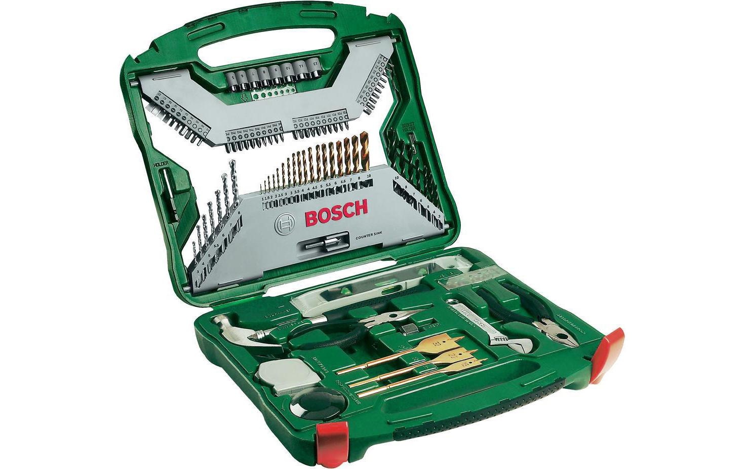 BOSCH Bohrer- und Bit-Set »X-Line Titanium«, (103 tlg.)