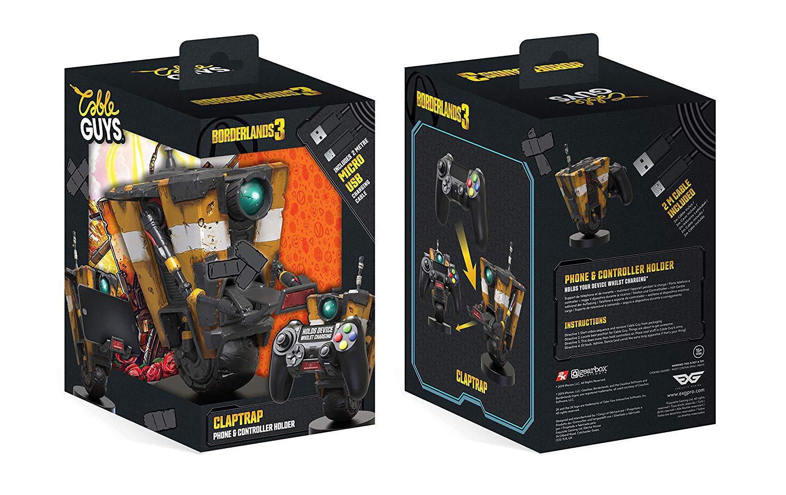 Exquisite Gaming USB-Ladegerät »Cable Guys – Borderlands Claptrap 20 cm«