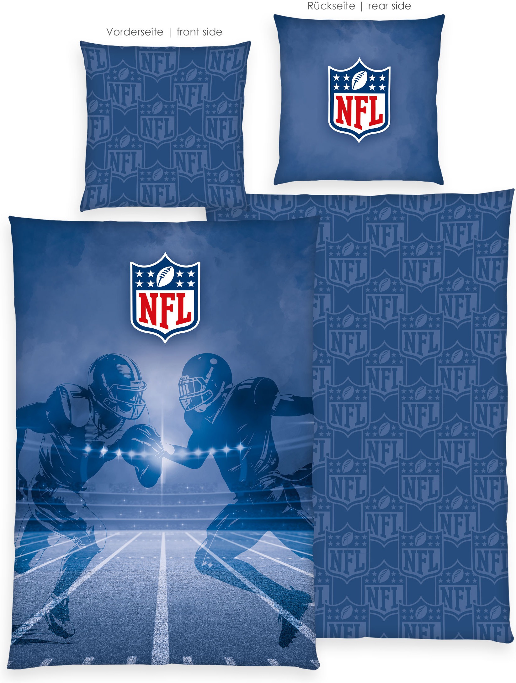 Image of NFL Bettwäsche "NFL" 2 Wendebettwäsche