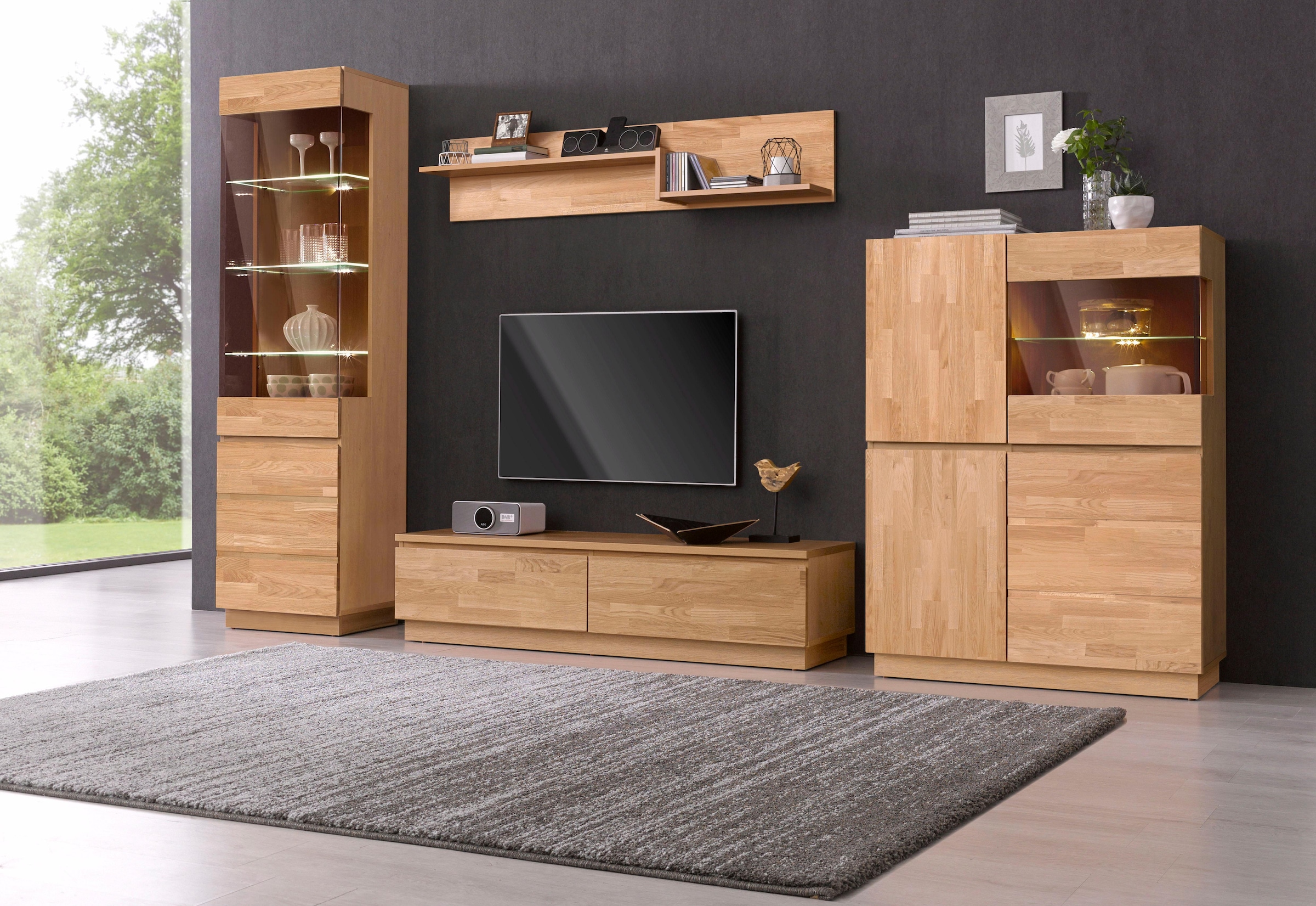 Image of Home affaire Wohnwand Set, 4 Stk. tlg.
