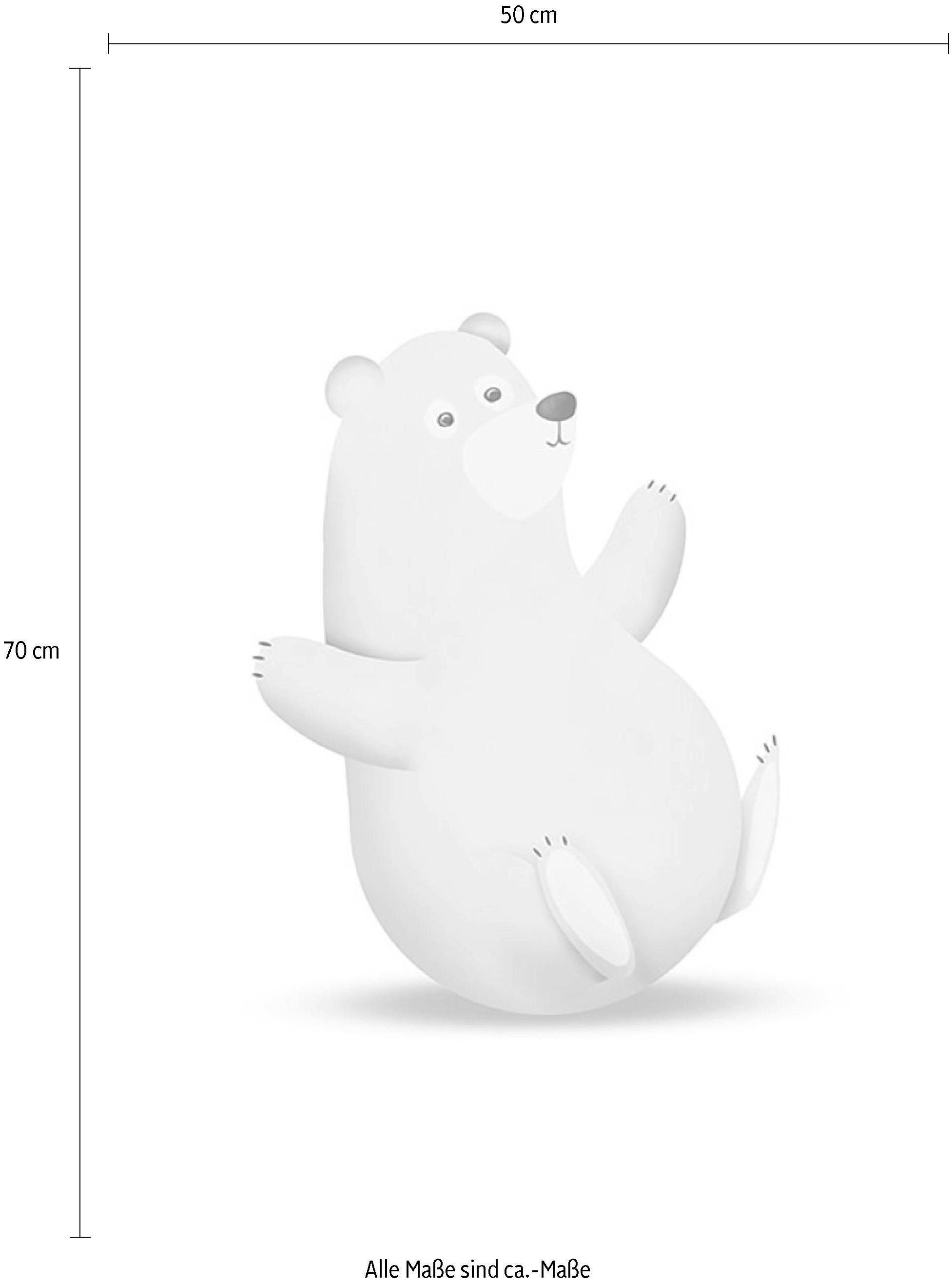 Komar Poster »Cute Animal Polar Bear«, Tiere, (1 St.), Kinderzimmer,  Schlafzimmer, Wohnzimmer