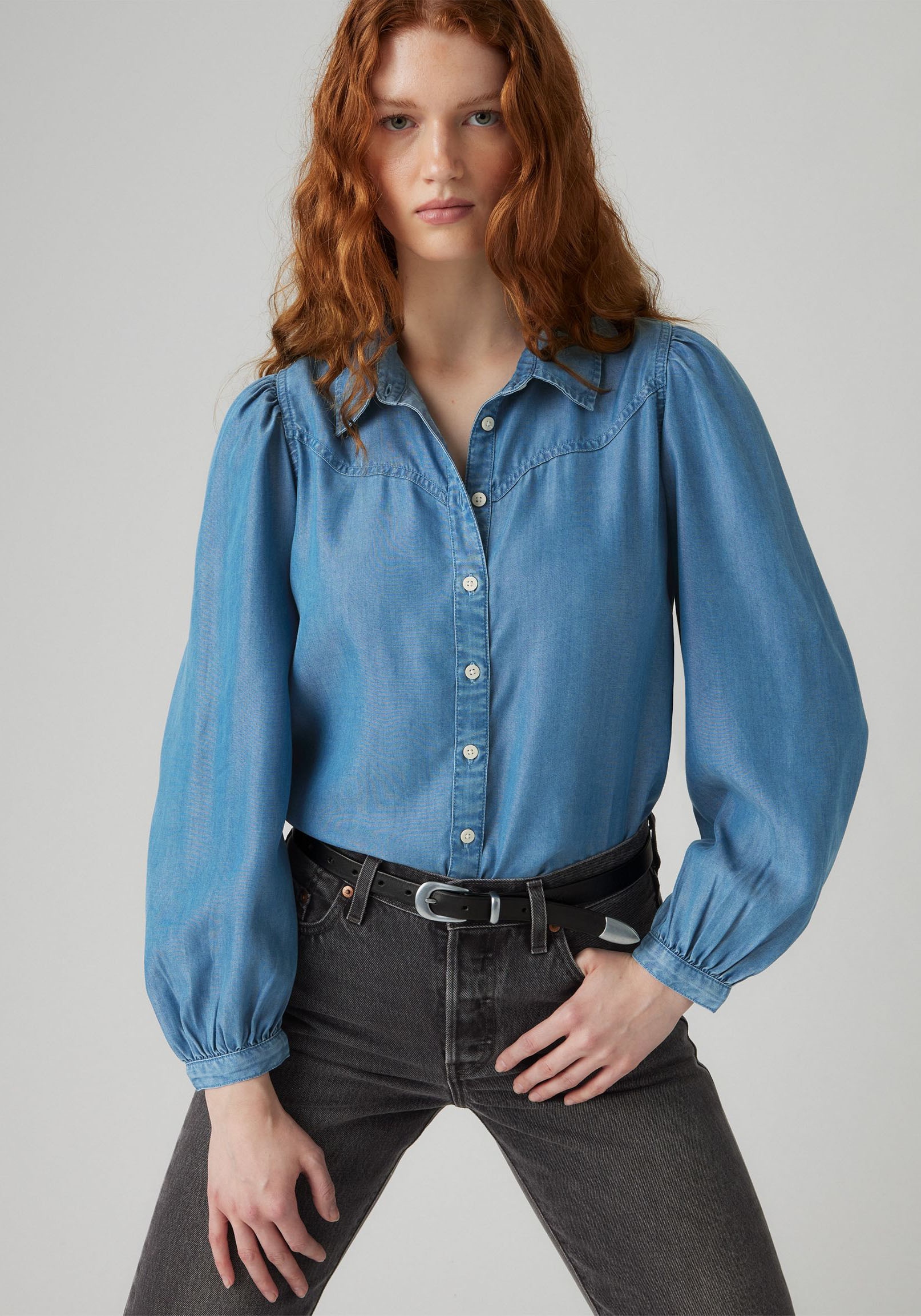 Levi's® Blouse à manches longues , Mit Puffärmel
