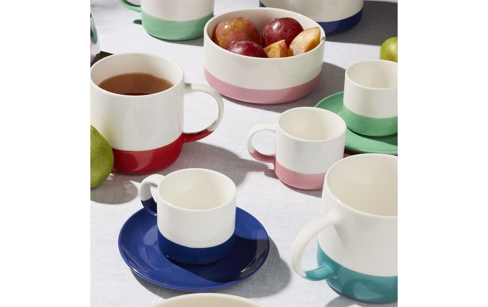   Tasse »Tognana Rainbow 110 ml, 6 Stück« Spülmaschinenfest , Mikrowellenfest
